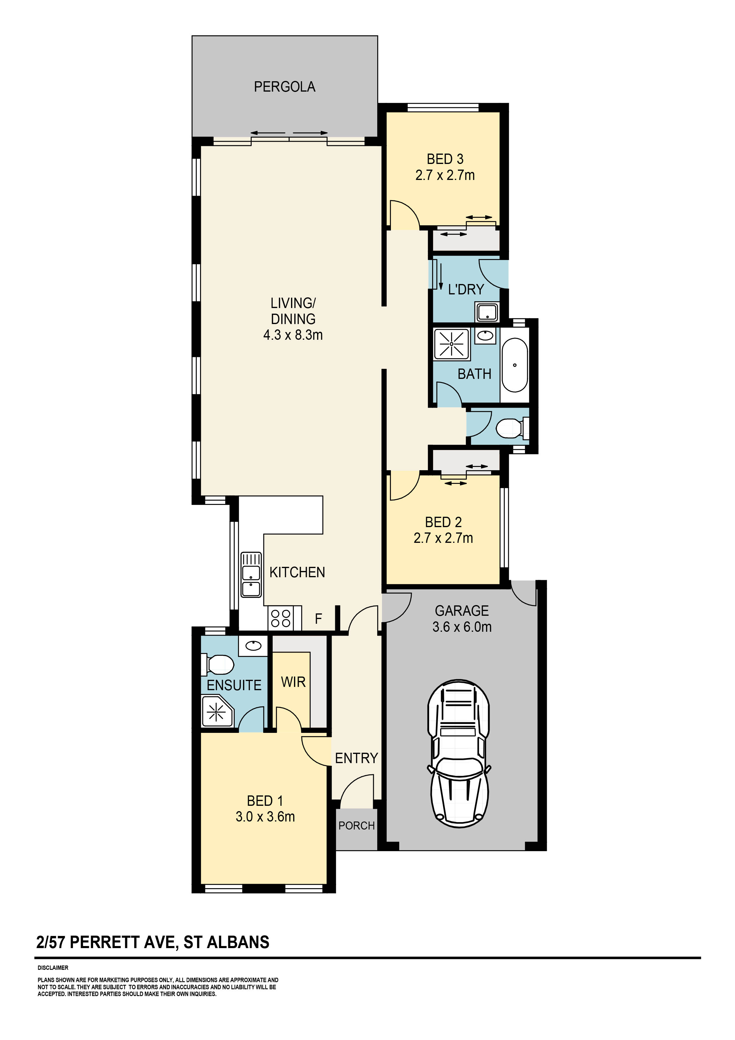 2/57 Perrett Avenue, St Albans, VIC 3021 - Thumbnail 1 - 31/01/2022