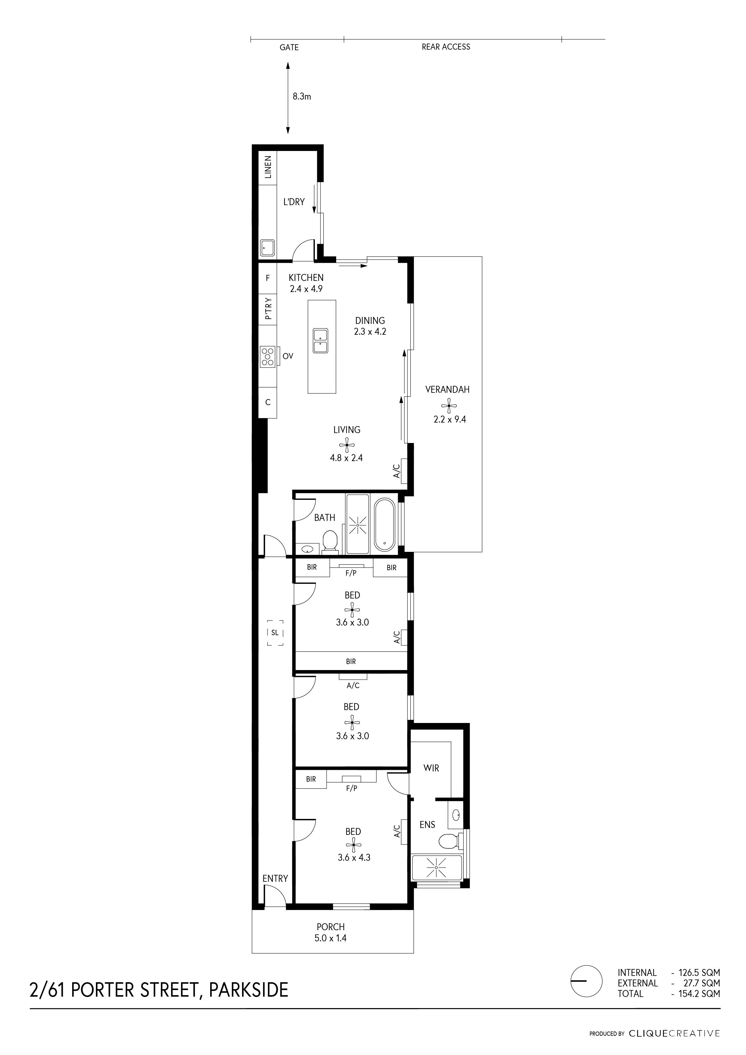 2/61 Porter Street, Parkside, SA 5063 - Thumbnail 1 - 15/07/2024