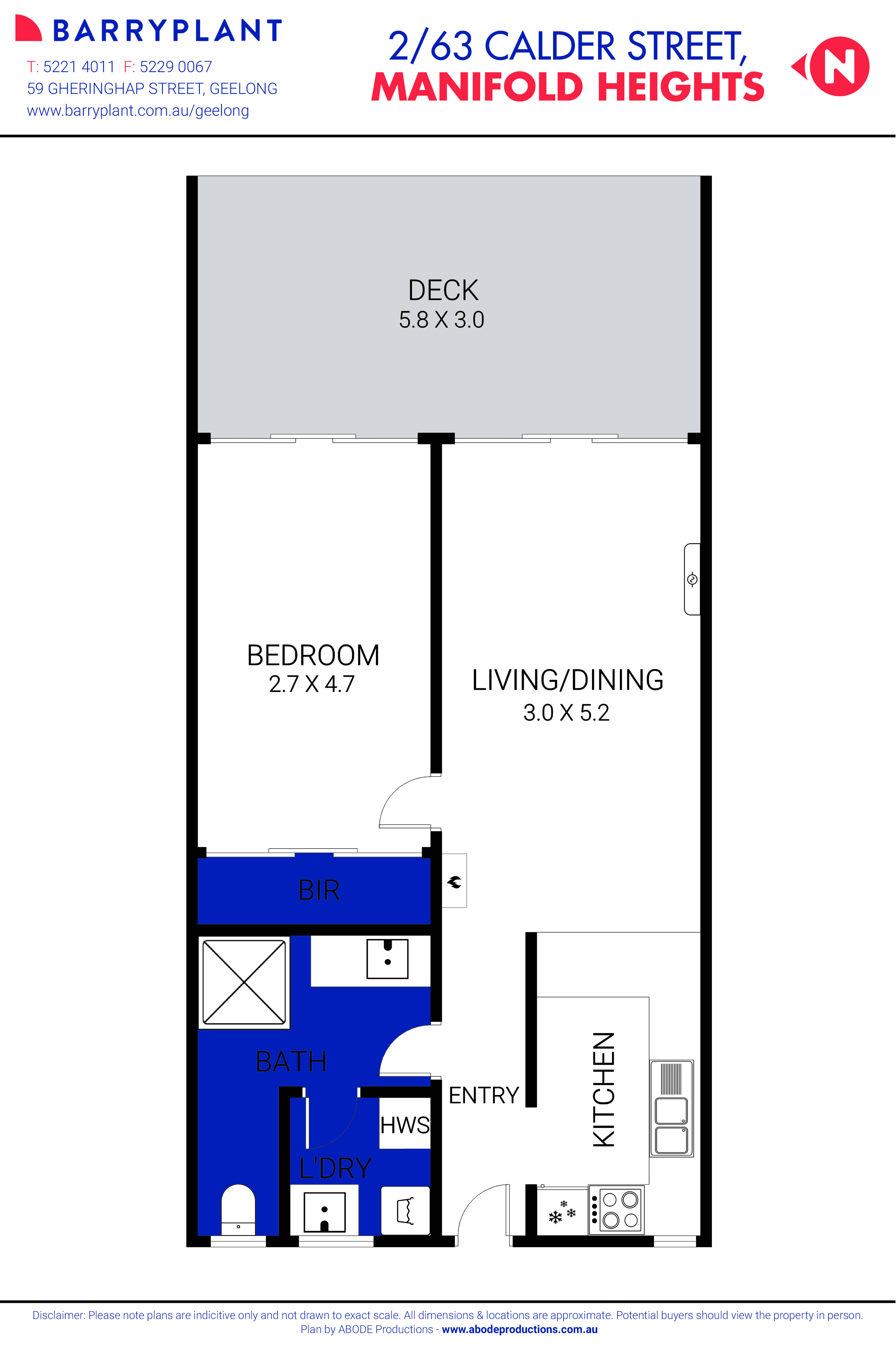 2/63 Calder Street, Manifold Heights, VIC 3218 - Thumbnail 1 - 18/06/2024