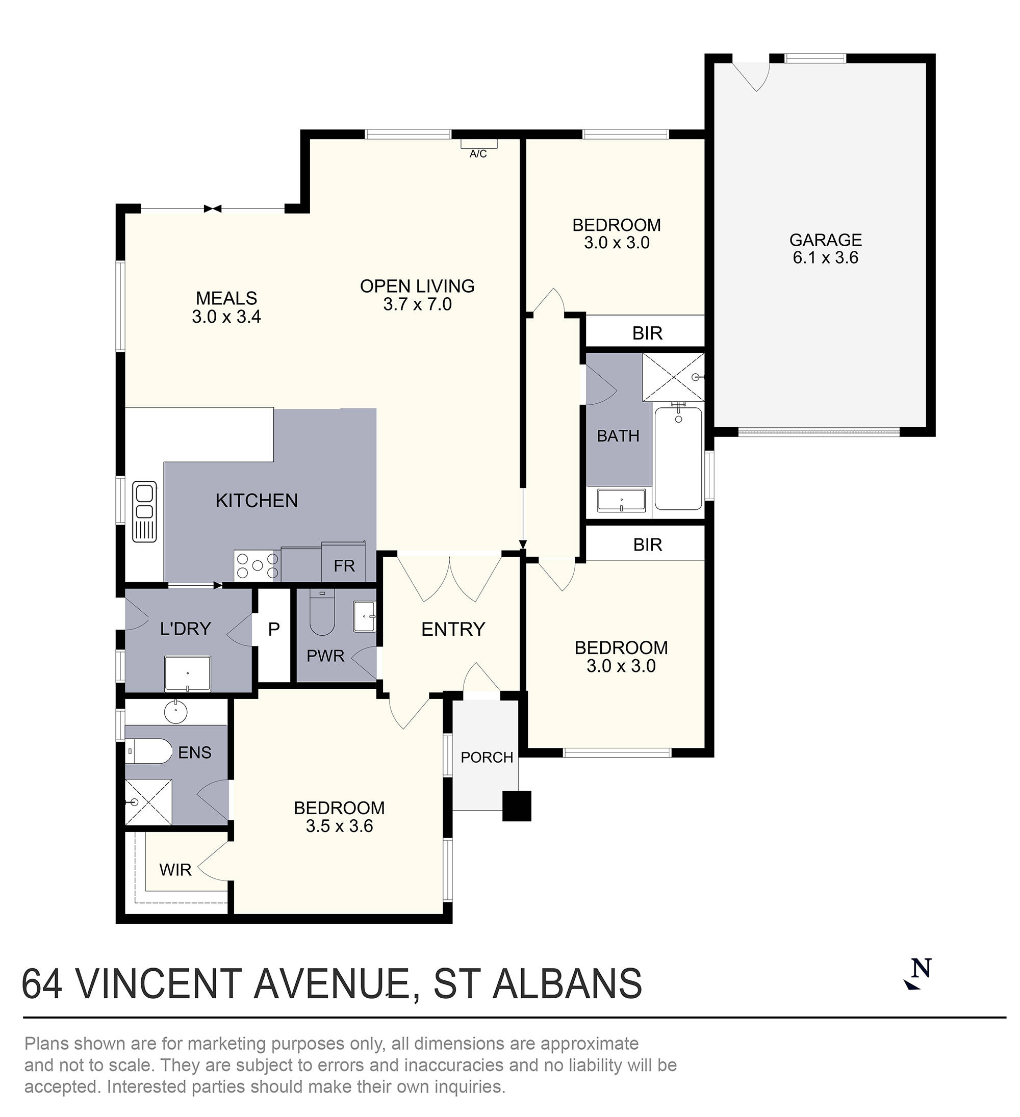 2/64 Vincent Avenue, St Albans, VIC 3021 - Thumbnail 1 - 22/02/2023