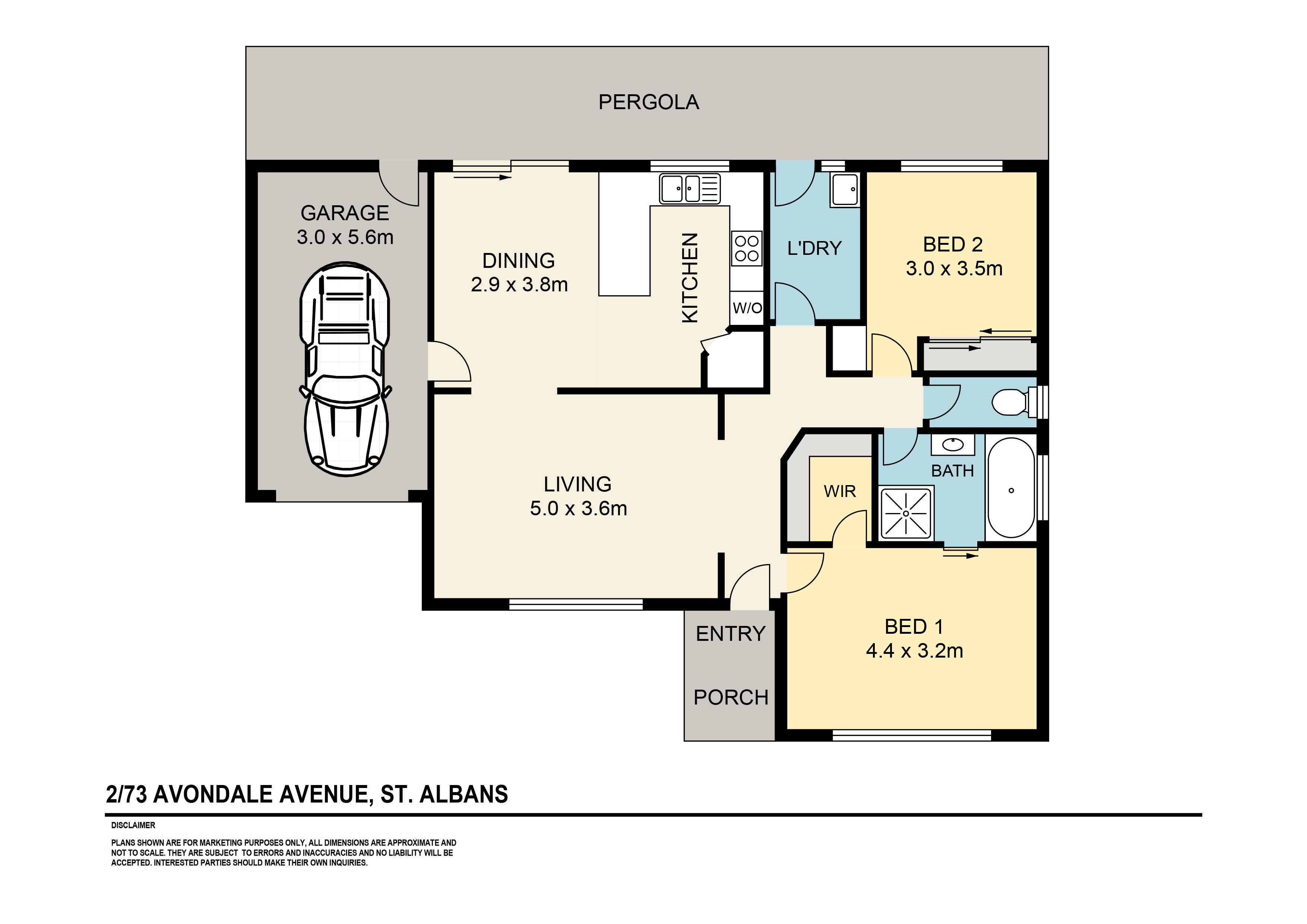 2/73 Avondale Avenue, St Albans, VIC 3021 - Thumbnail 1 - 20/10/2022