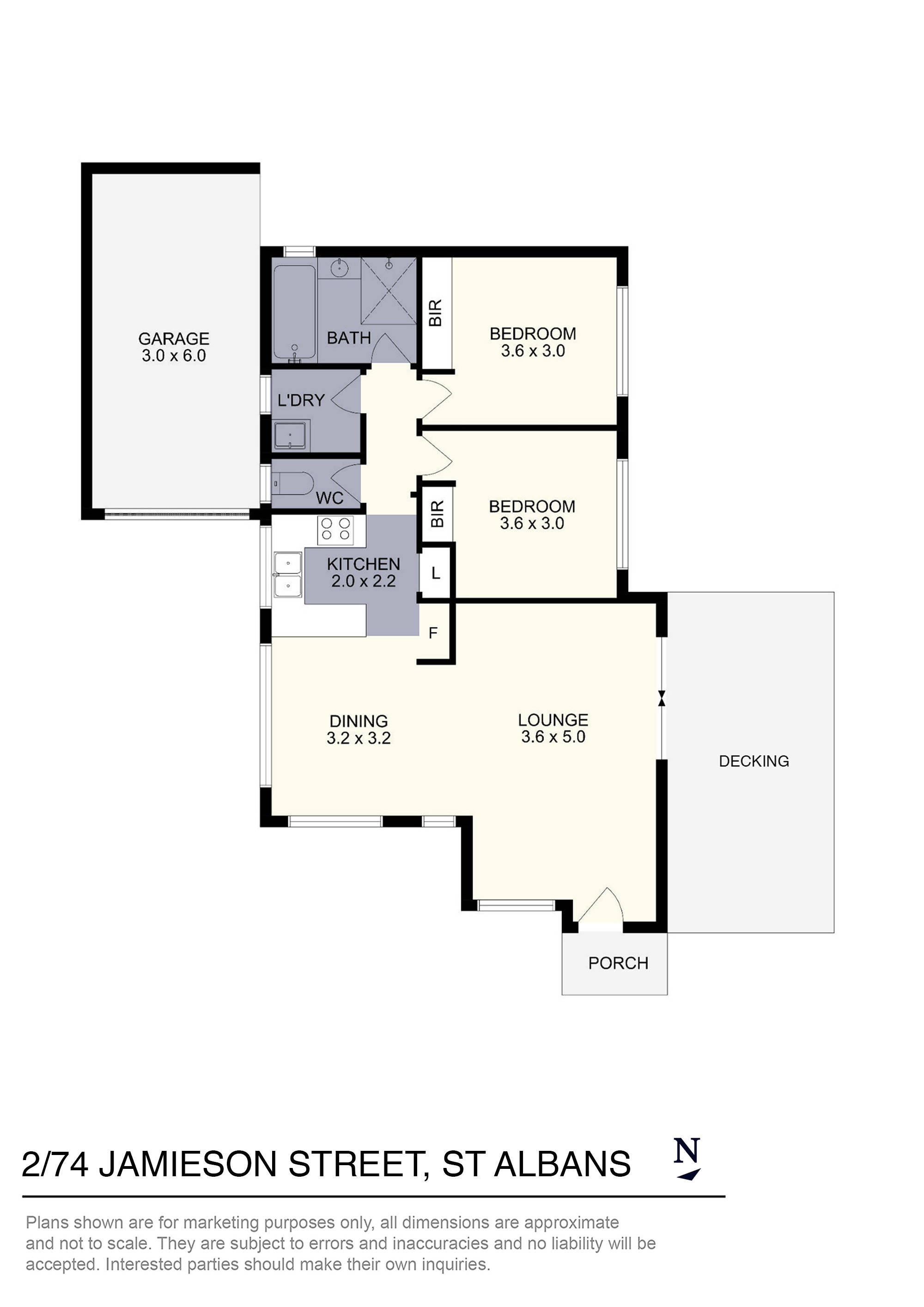 2/74 Jamieson Street, St Albans, VIC 3021 - Thumbnail 1 - 30/08/2023