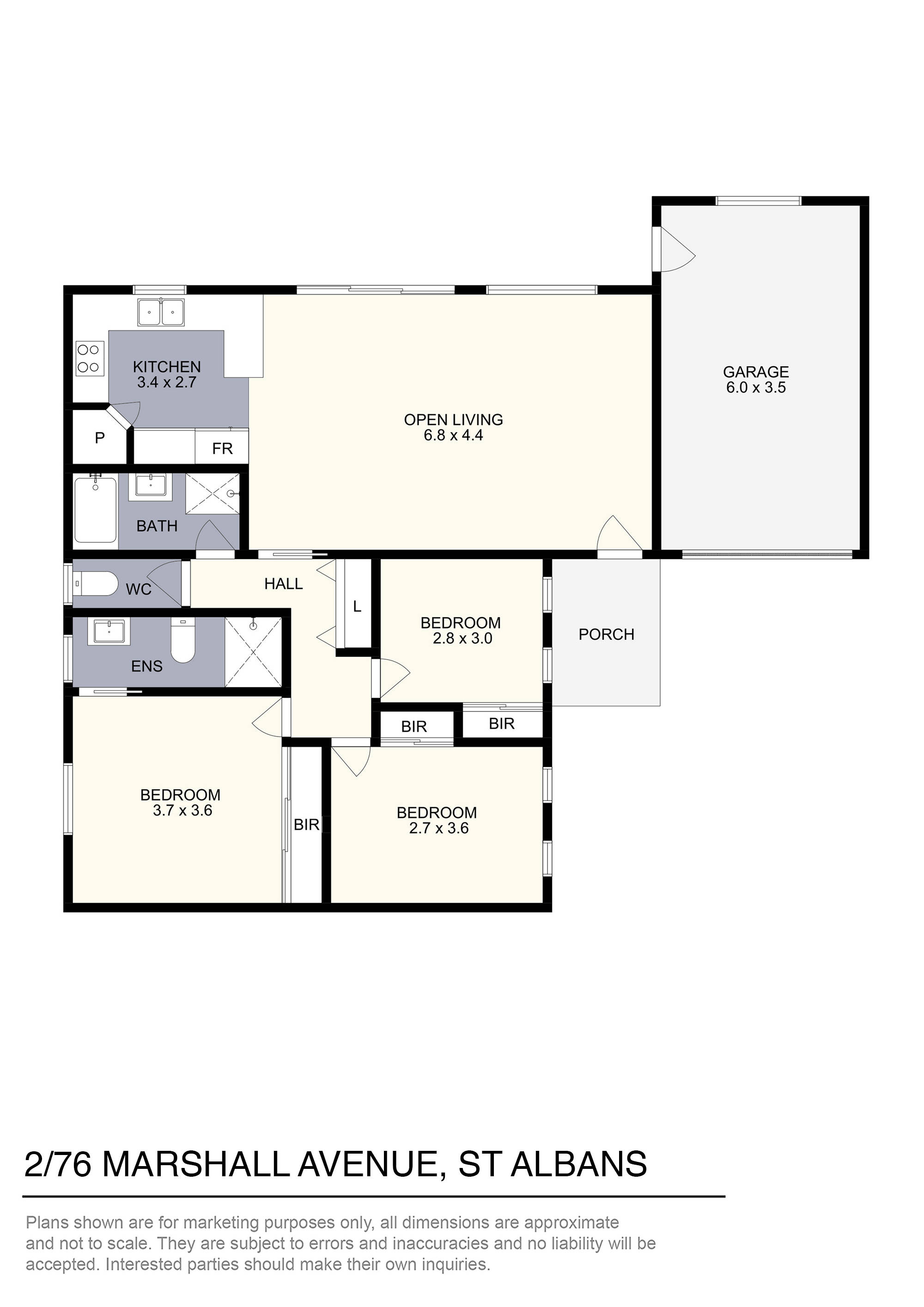 2/76 Marshall Avenue, St Albans, VIC 3021 - Thumbnail 1 - 19/06/2025