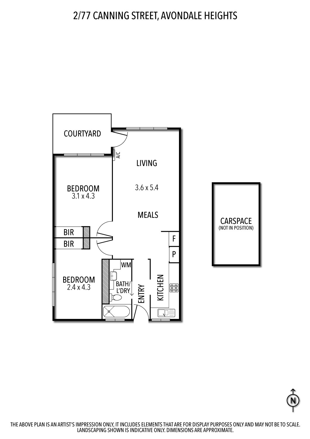 2/77 Canning Street, Avondale Heights, VIC 3034 - Thumbnail 1 - 06/06/2023