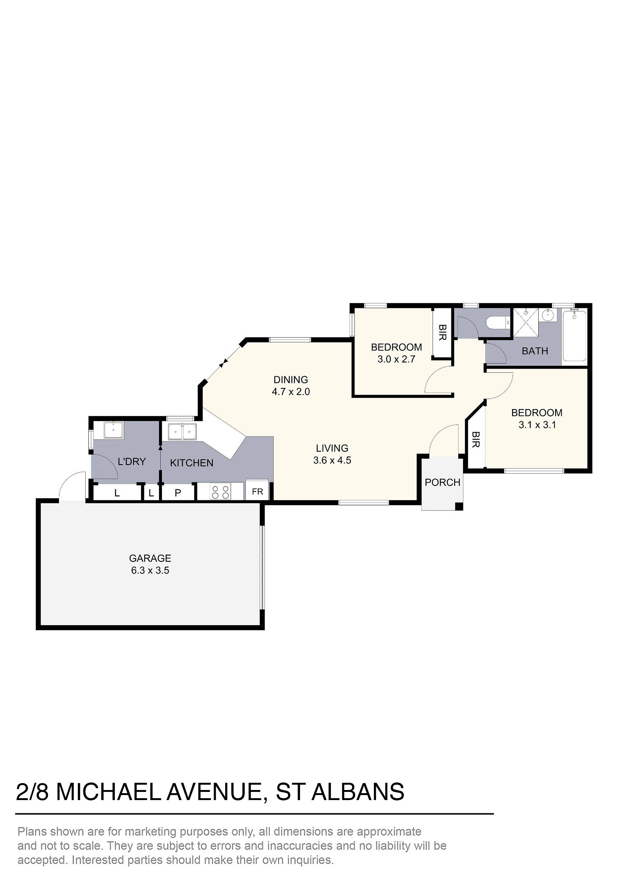 2/8 Michael Avenue, St Albans, VIC 3021 - Thumbnail 1 - 27/03/2025