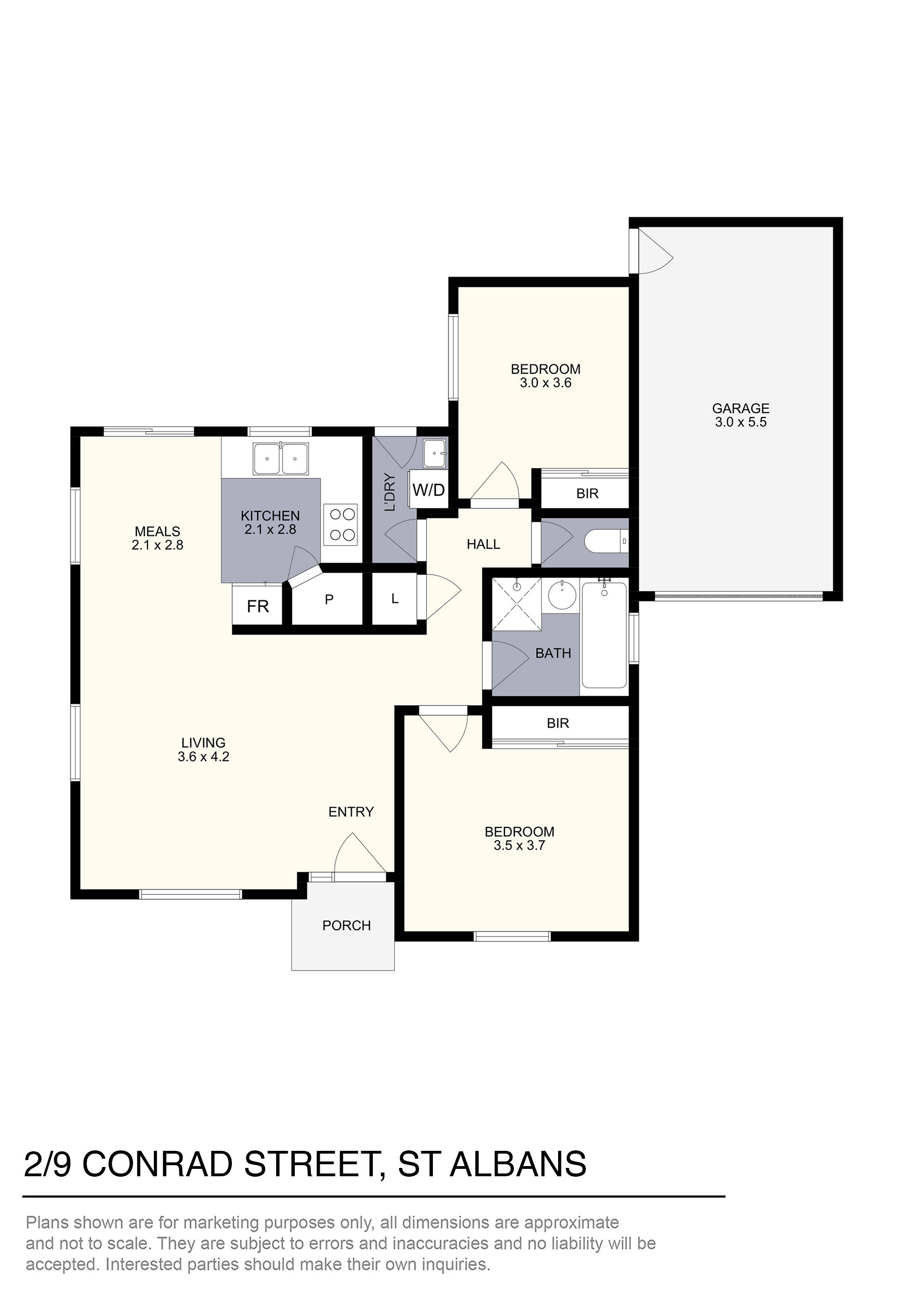 2/9 Conrad Street, St Albans, VIC 3021 - Thumbnail 1 - 19/02/2025