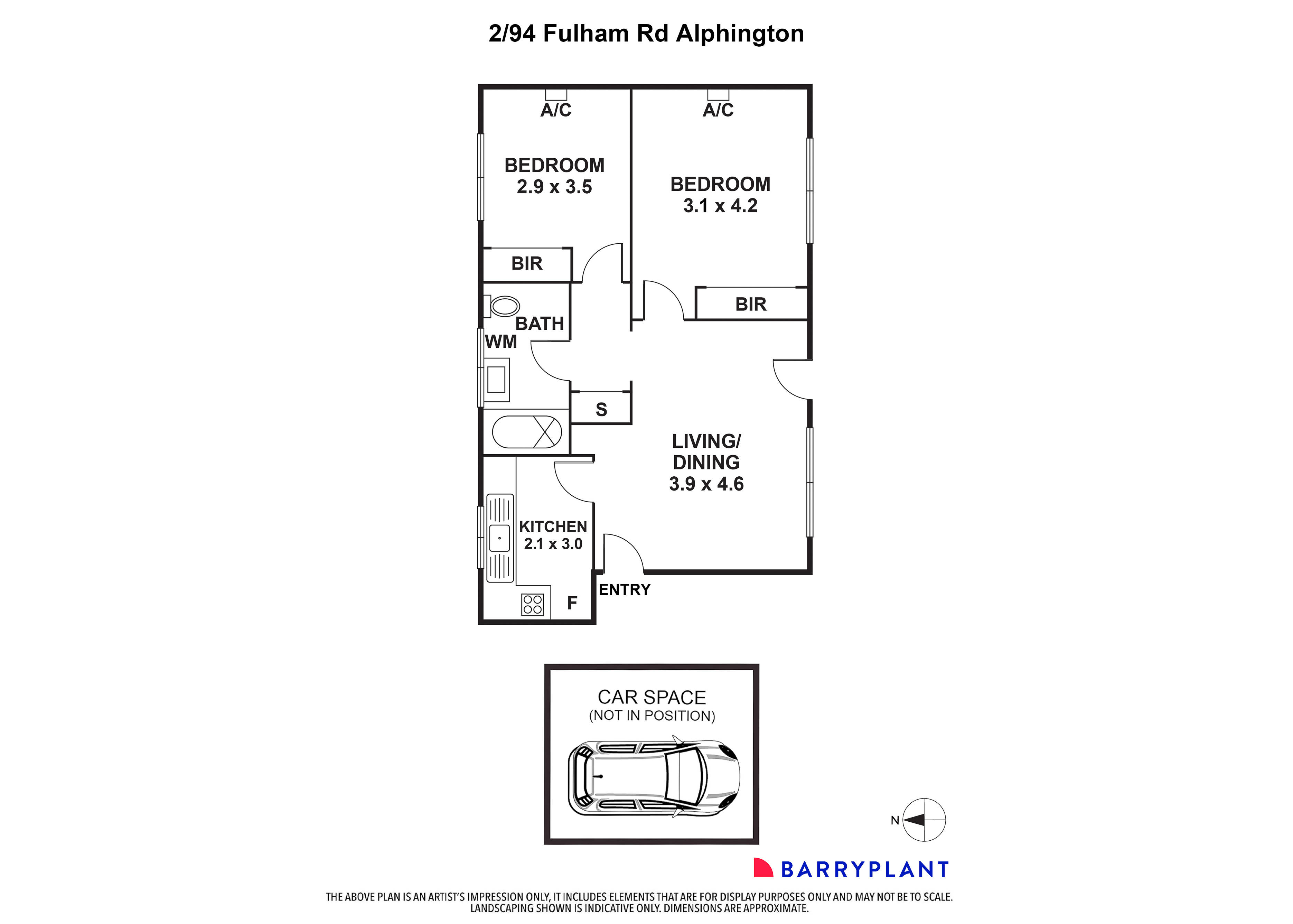 2/94 Fulham Road, Alphington, VIC 3078 - Thumbnail 1 - 04/06/2024