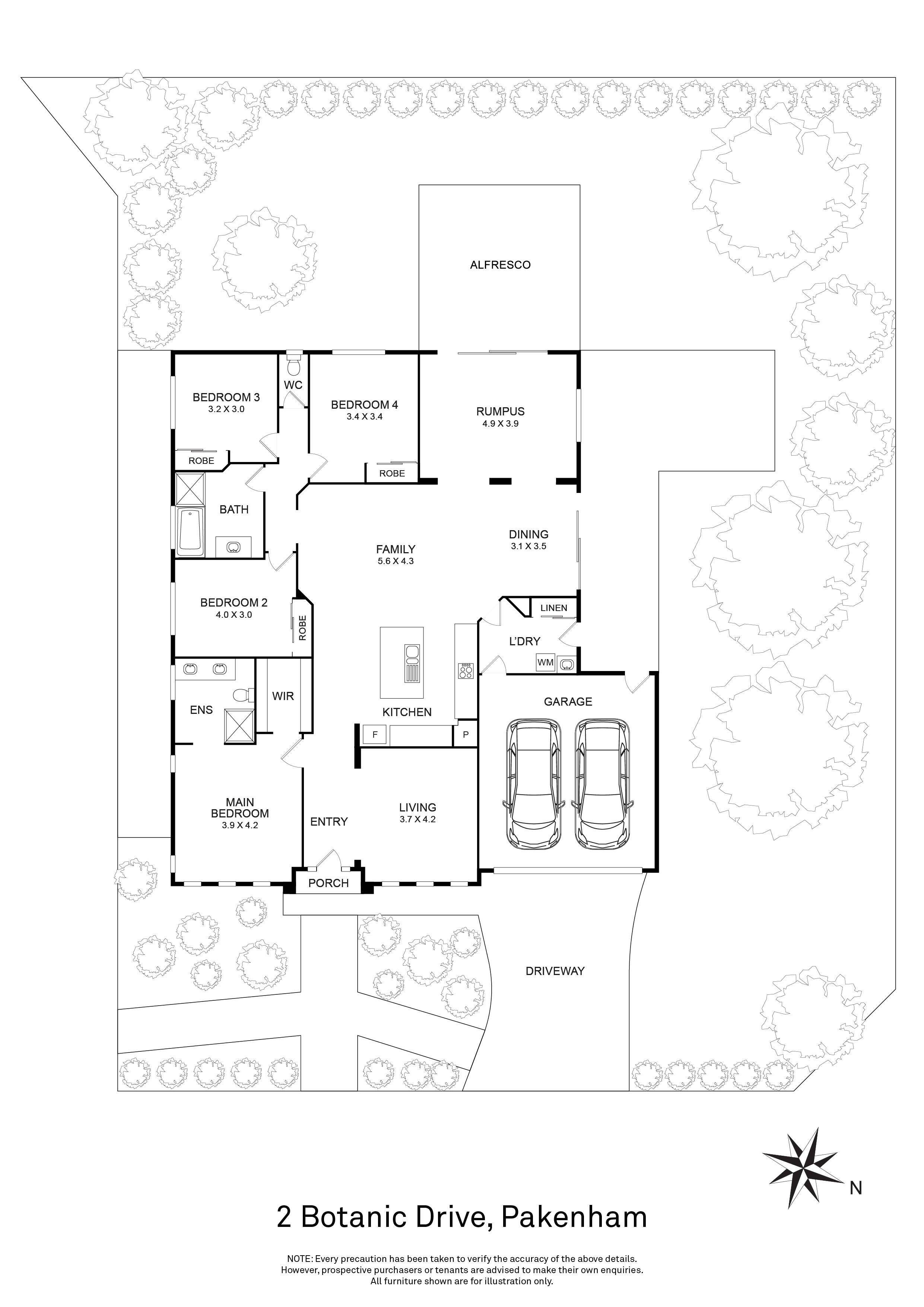 2 Botanic Drive, Pakenham, VIC 3810 - Thumbnail 1 - 10/04/2024