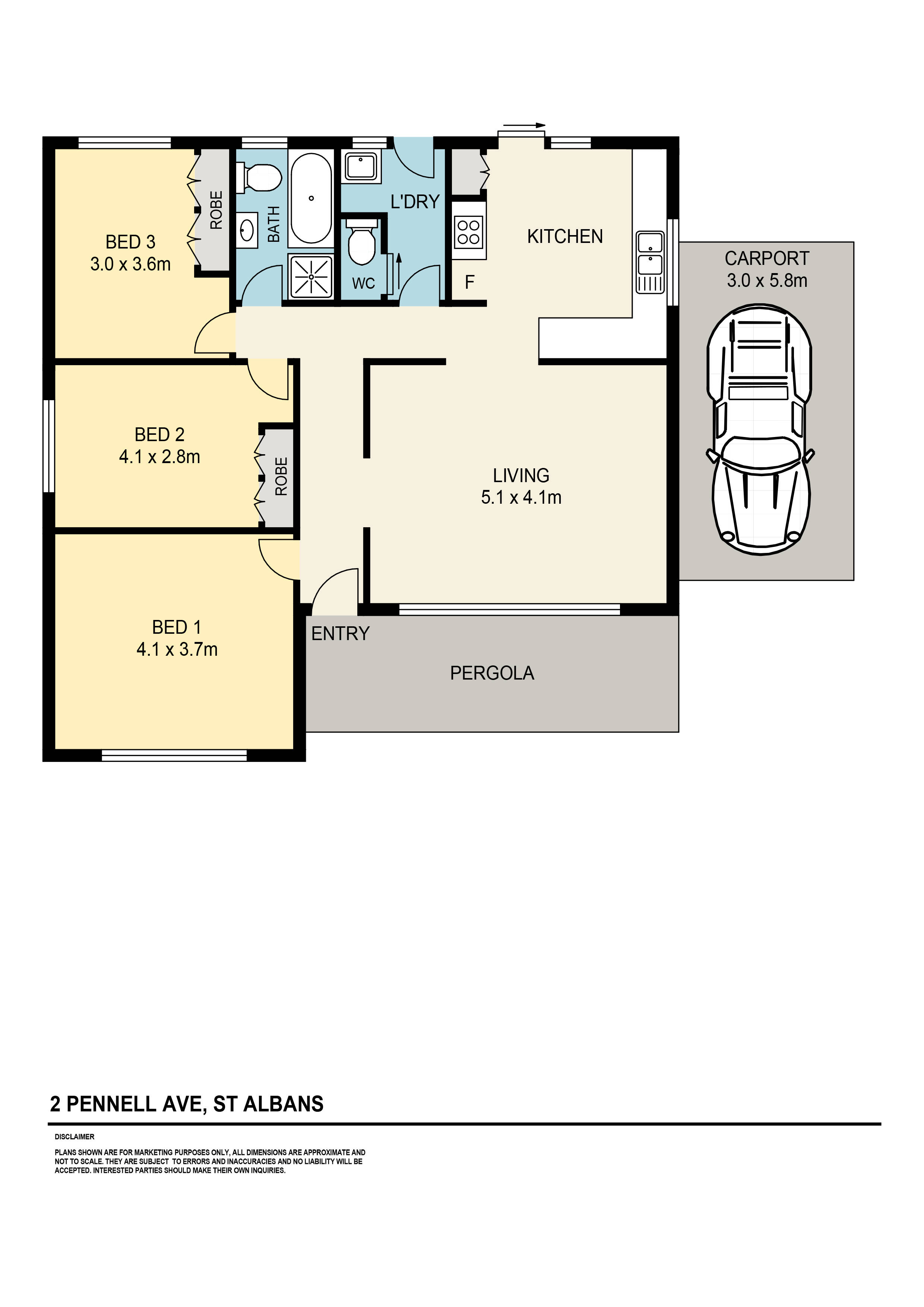 2 Pennell Avenue, St Albans, VIC 3021 - Thumbnail 1 - 11/10/2022