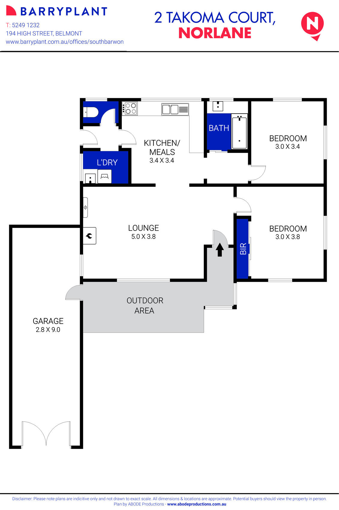2 Takoma Court, Norlane, VIC 3214 - Thumbnail 1 - 27/06/2025