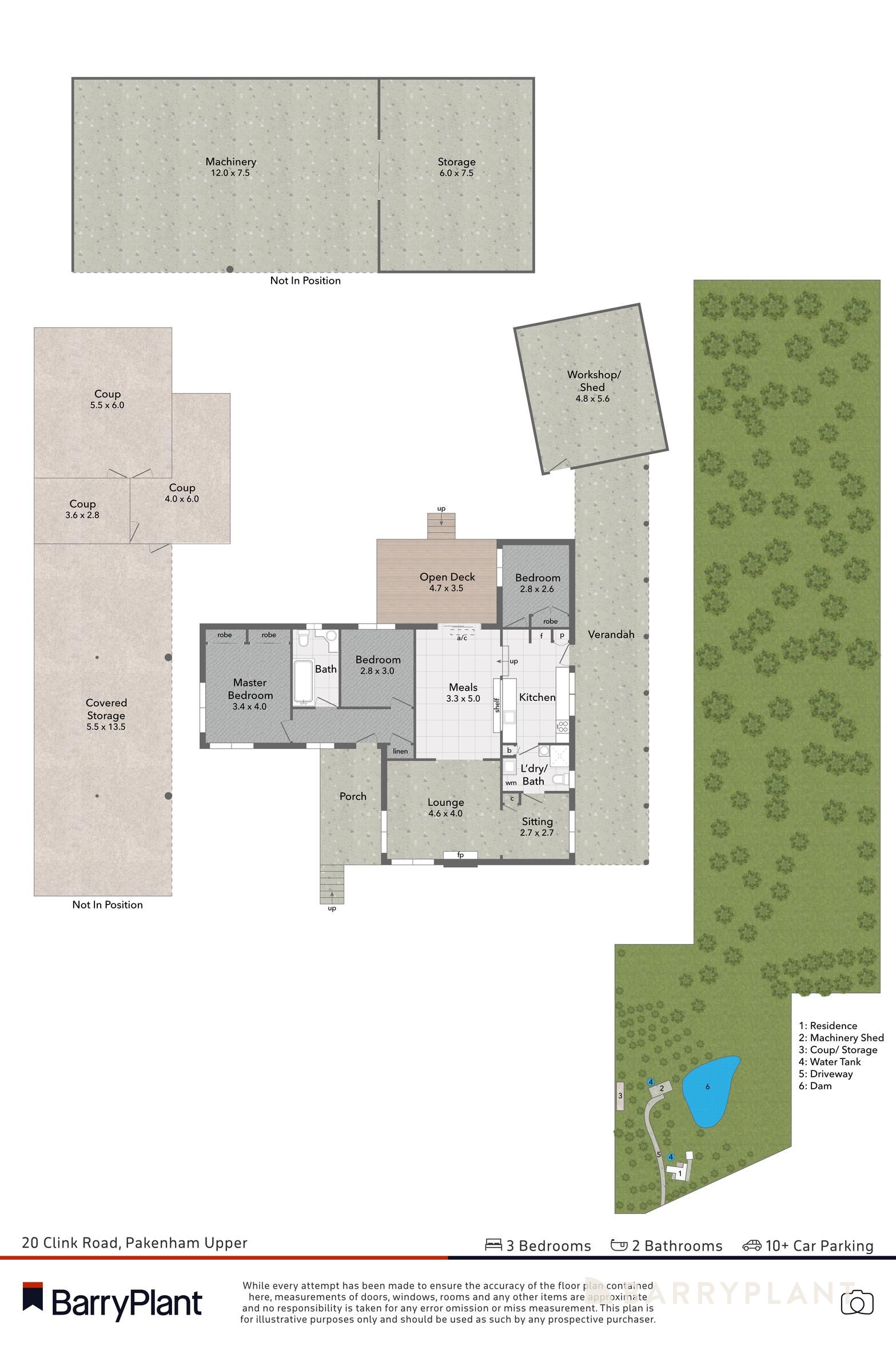 20 Clink Road, Pakenham Upper, VIC 3810 - Thumbnail 1 - 21/09/2023