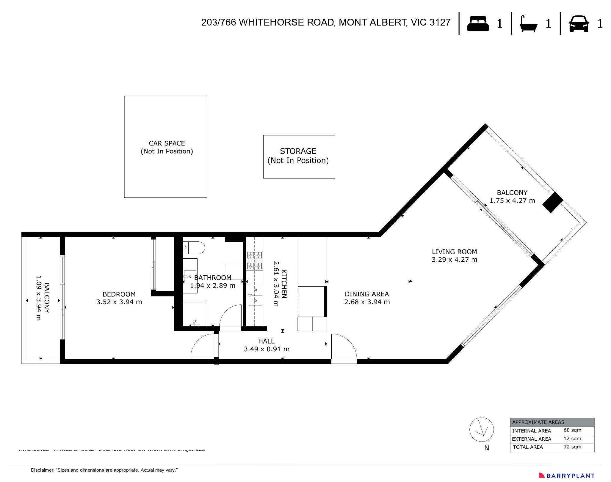 203/766 Whitehorse Road, Mont Albert, VIC 3127 - Thumbnail 1 - 17/09/2026