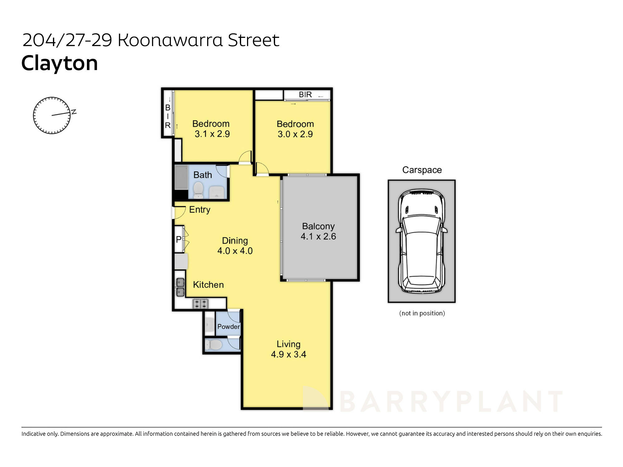 204/27-29 Koonawarra Street, Clayton, VIC 3168 - Thumbnail 1 - 11/10/2024