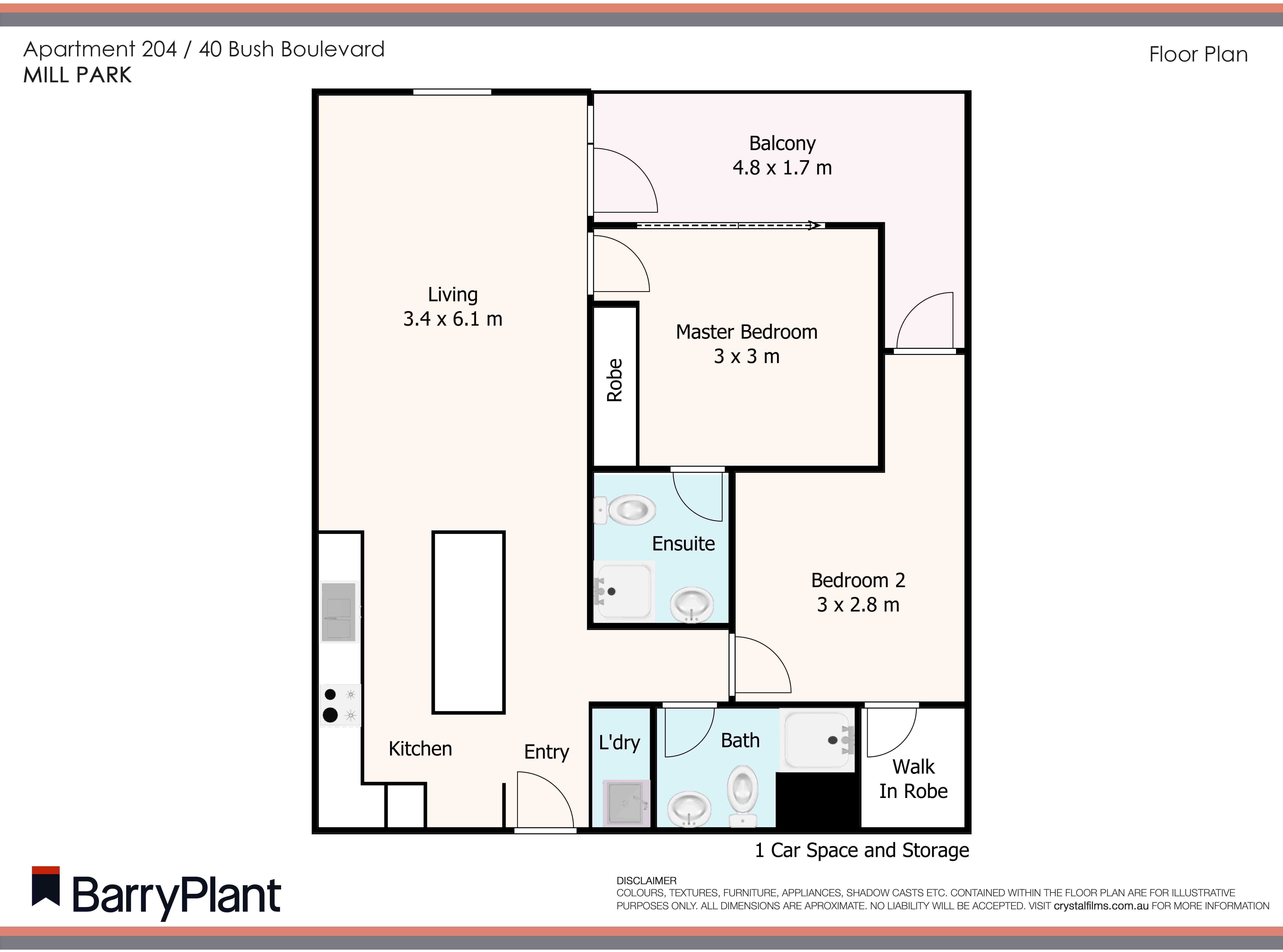 204/40 Bush Boulevard, Mill Park, VIC 3082 - Thumbnail 1 - 20/05/2025