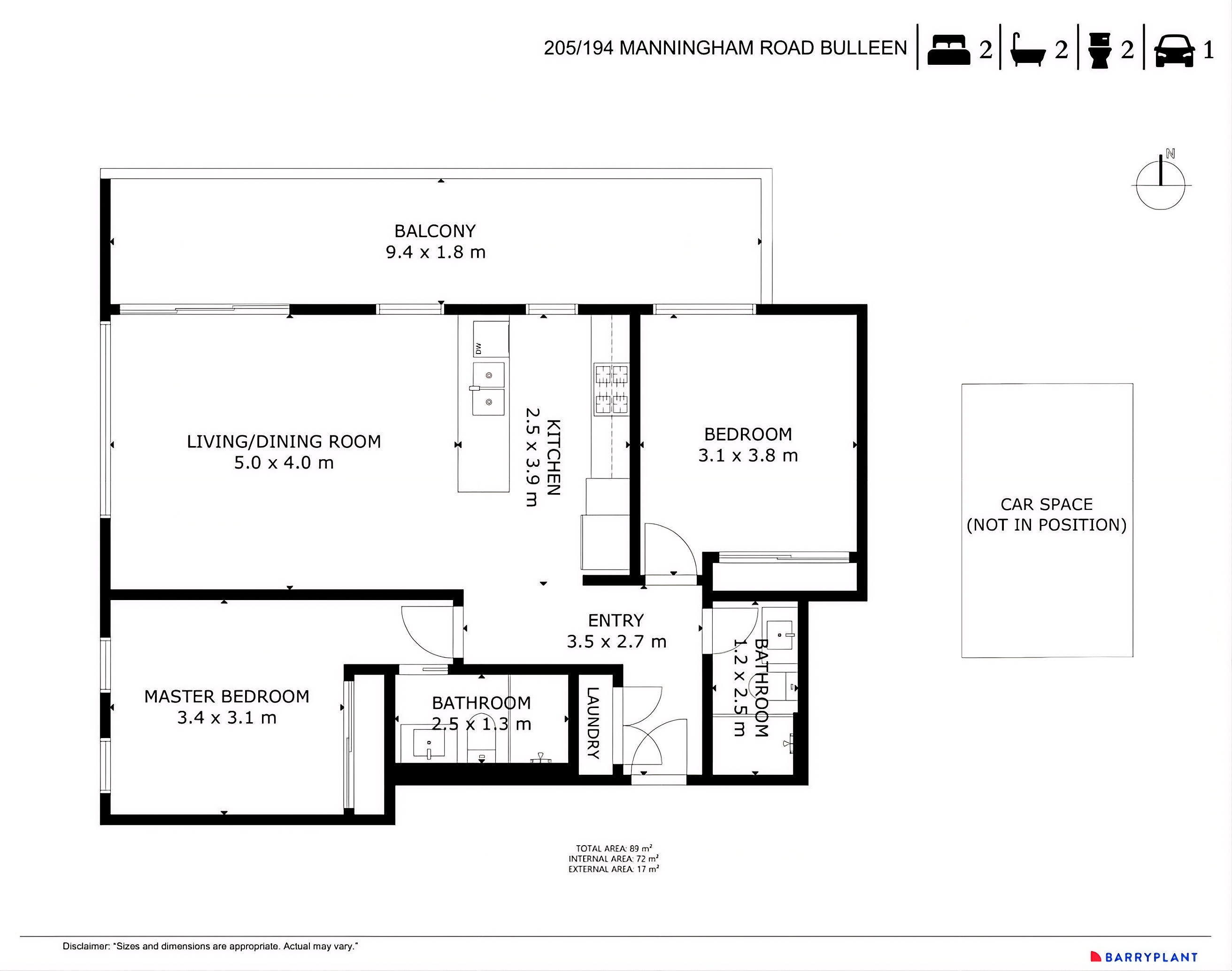205/194 Manningham Road, Bulleen, VIC 3105 - Thumbnail 1 - 07/04/2026