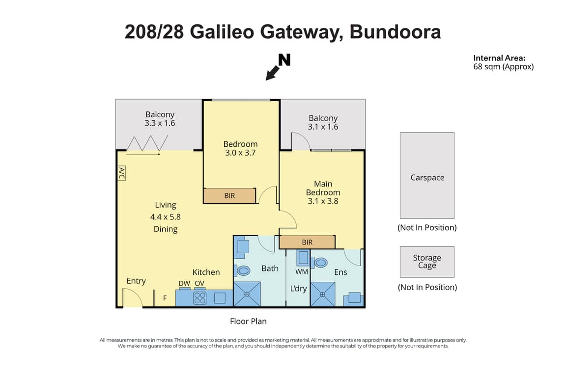 208/28 Galileo Gateway, Bundoora, VIC 3083 - Thumbnail 1 - 22/10/2026