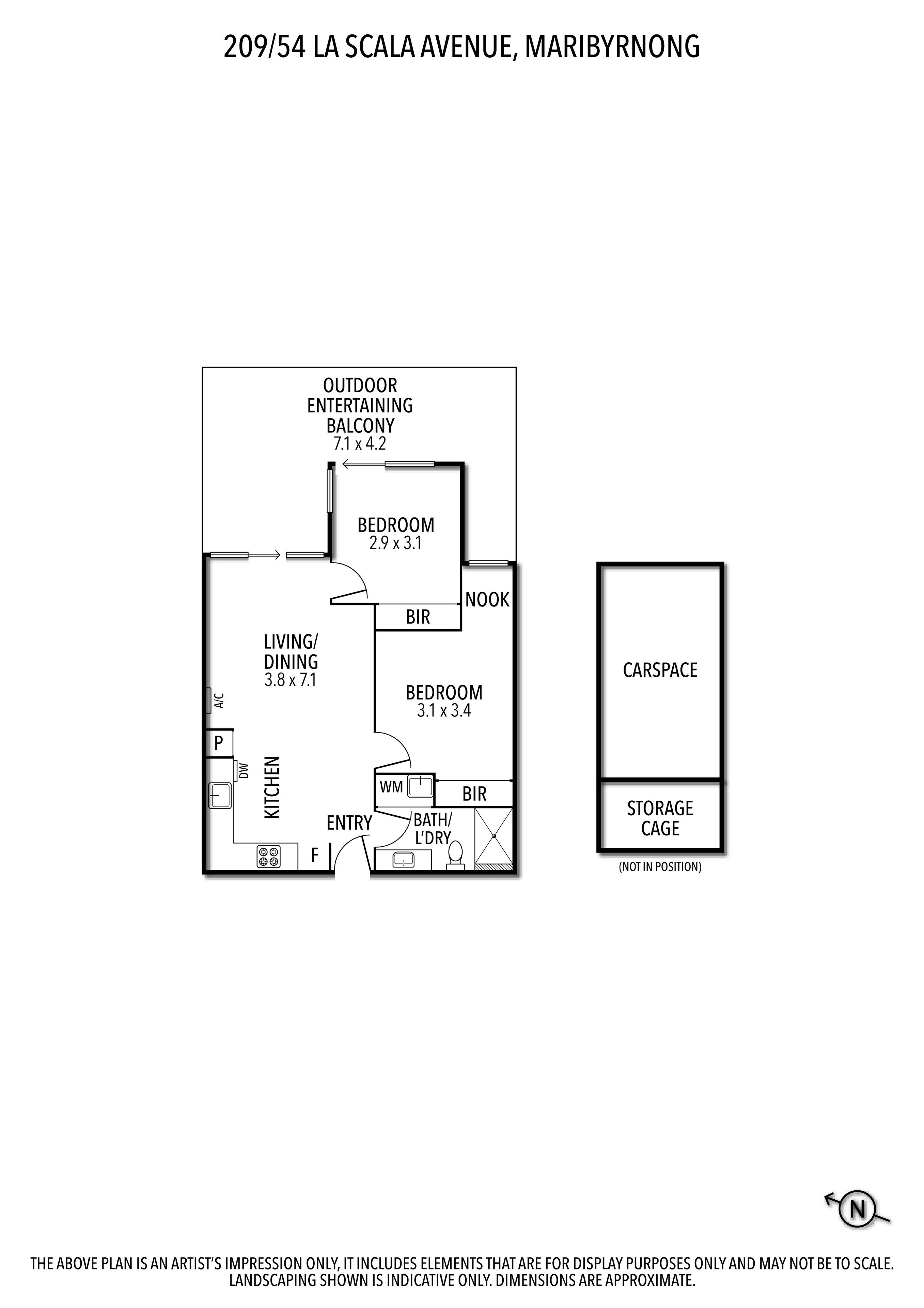 209/54 La Scala Avenue, Maribyrnong, VIC 3032 - Thumbnail 1 - 21/03/2025