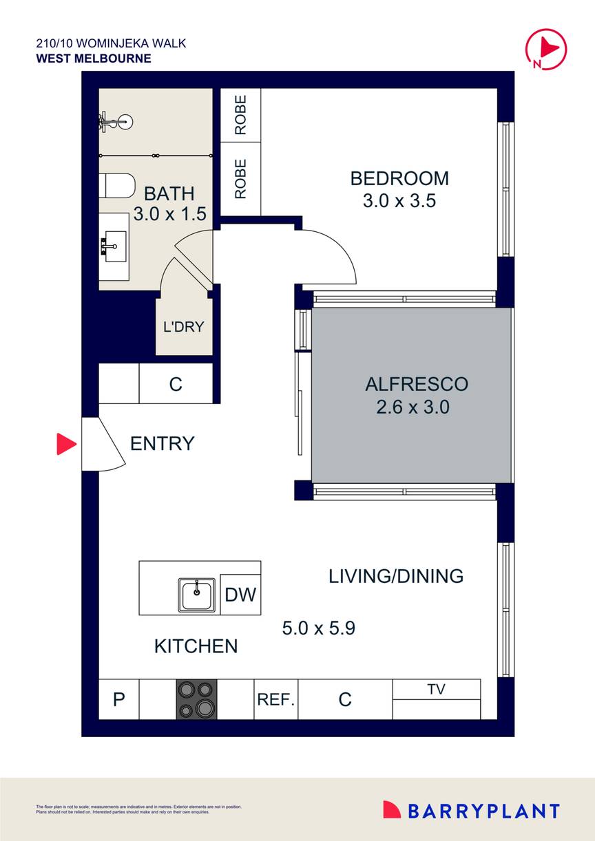 210/10 Wominjeka Walk, West Melbourne, VIC 3003 - Thumbnail 1 - 08/10/2026