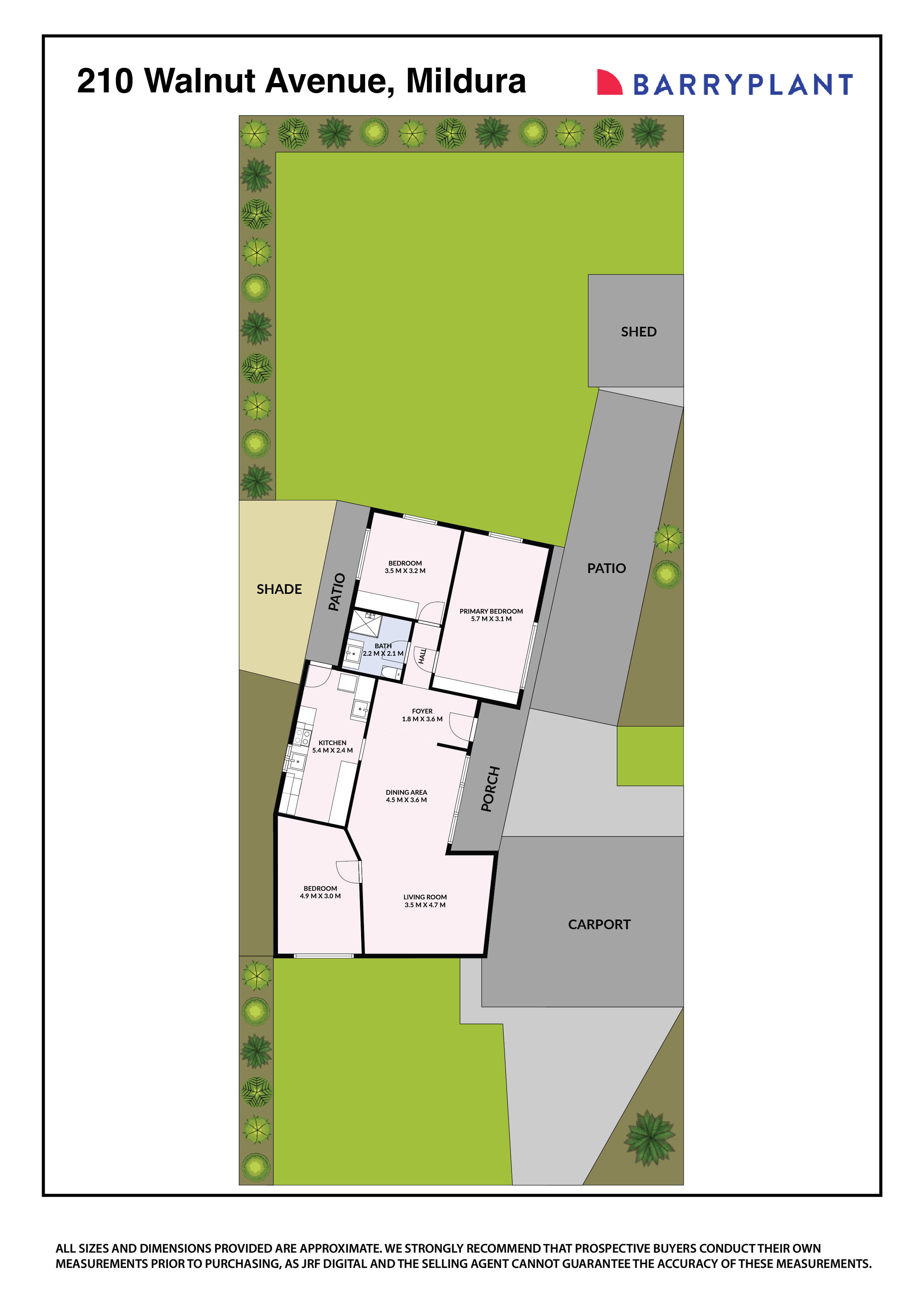 210 Walnut Avenue, Mildura, VIC 3500 - Thumbnail 1 - 18/06/2025