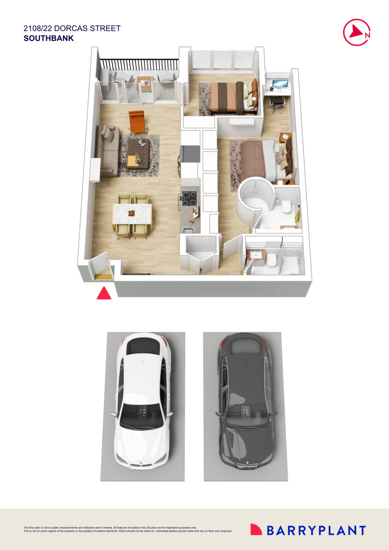 2108/22 Dorcas Street, Southbank, VIC 3006 - Thumbnail 1 - 19/09/2025