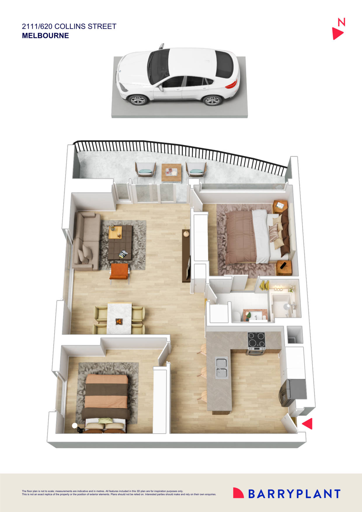 2111/620 Collins Street, Melbourne, VIC 3000 - Thumbnail 1 - 09/01/2024
