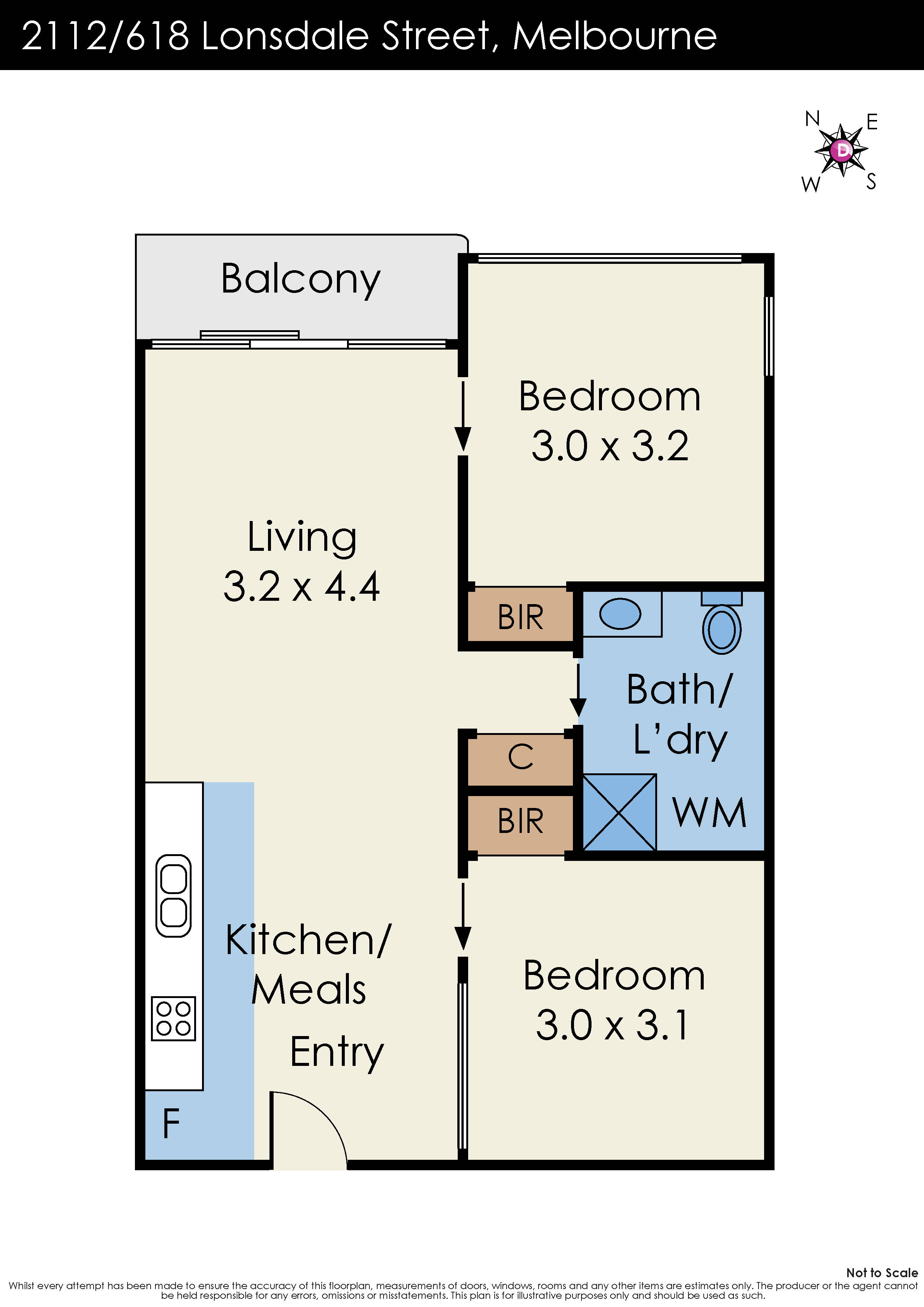2112/618 Lonsdale Street, Melbourne, VIC 3000 - Thumbnail 1 - 07/07/2022
