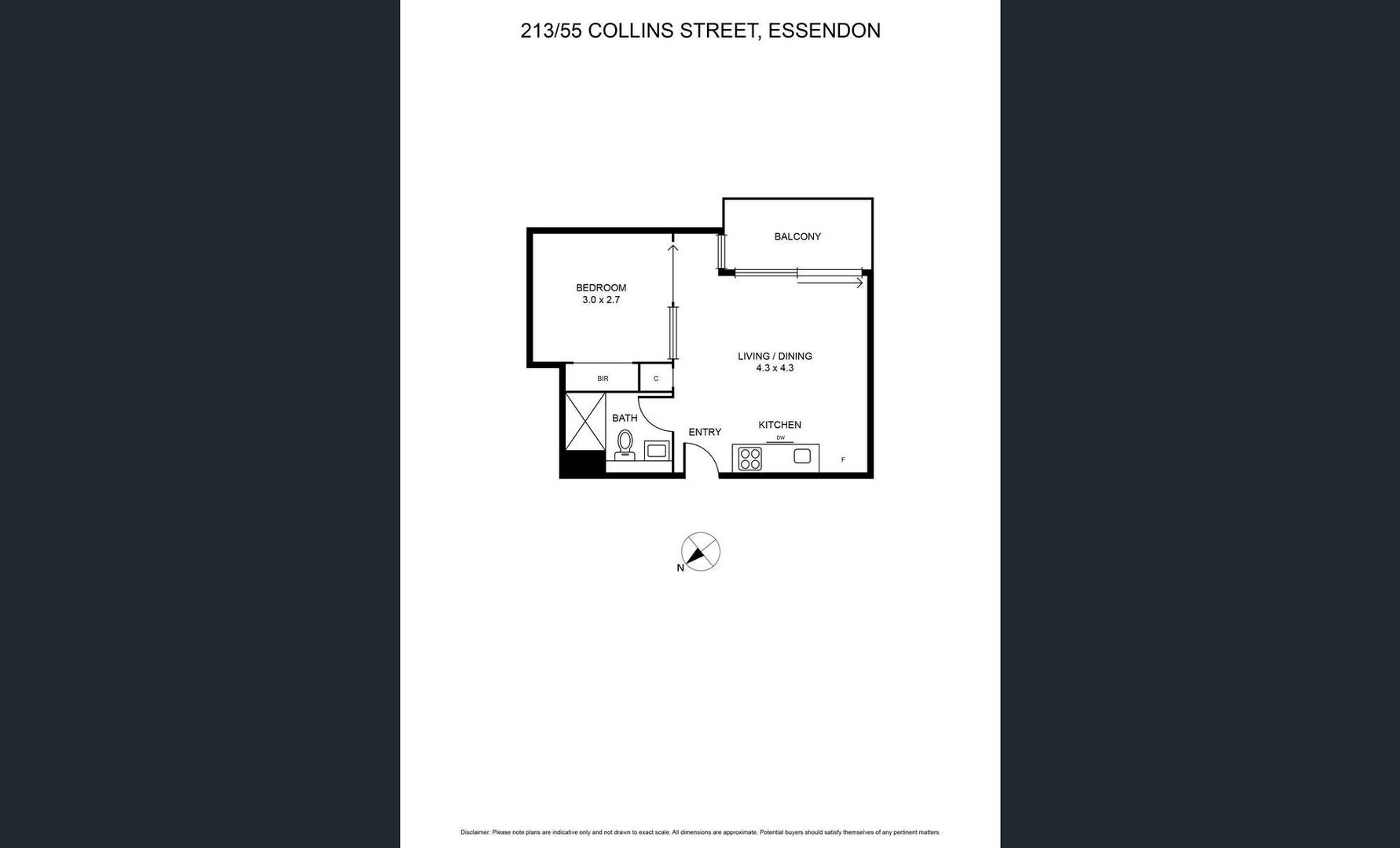213/55 Collins Street, Essendon, VIC 3040 - Thumbnail 1 - 01/07/2024