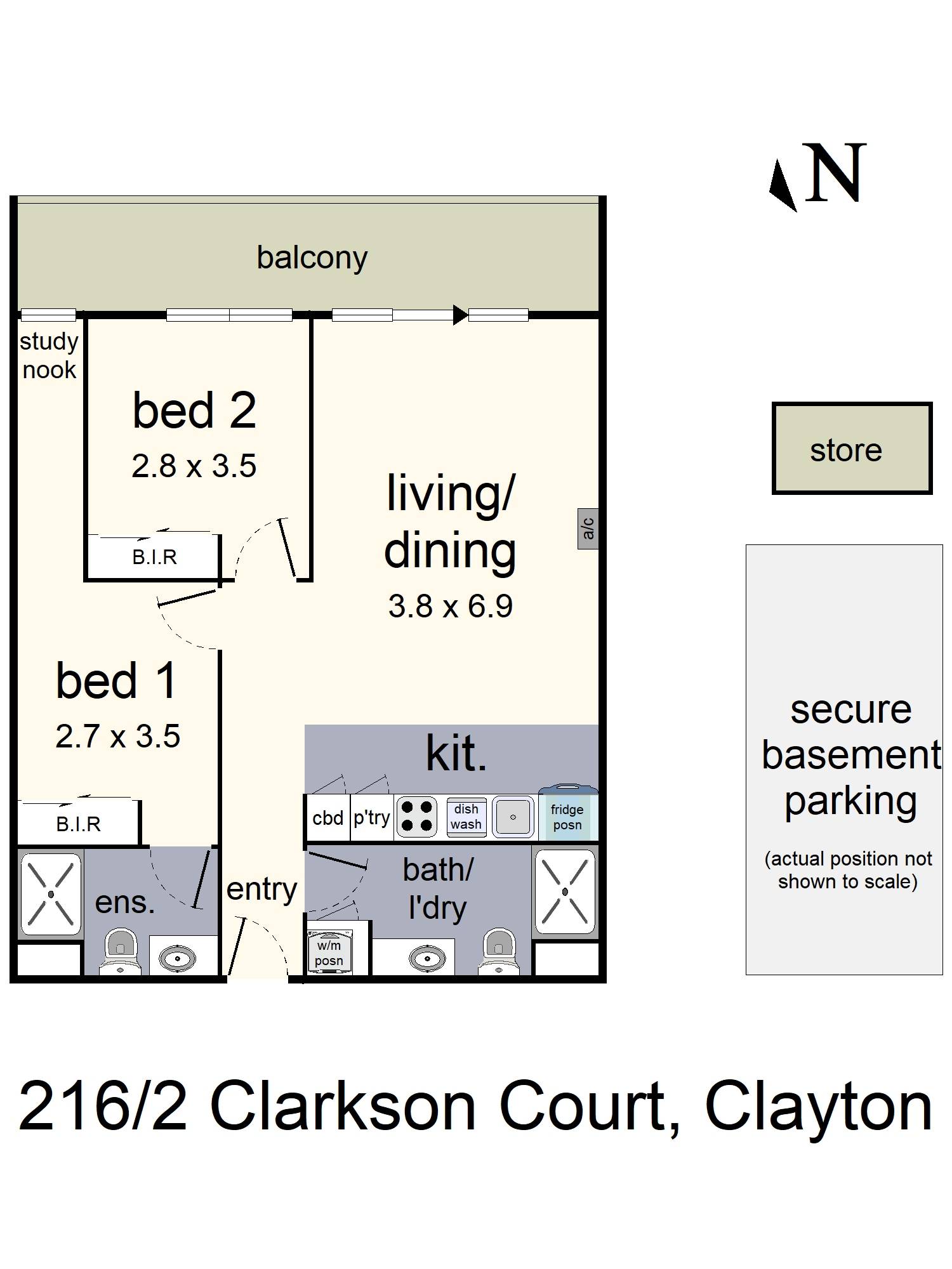 216/2 Clarkson Court, Clayton, VIC 3168 - Thumbnail 1 - 20/02/2024