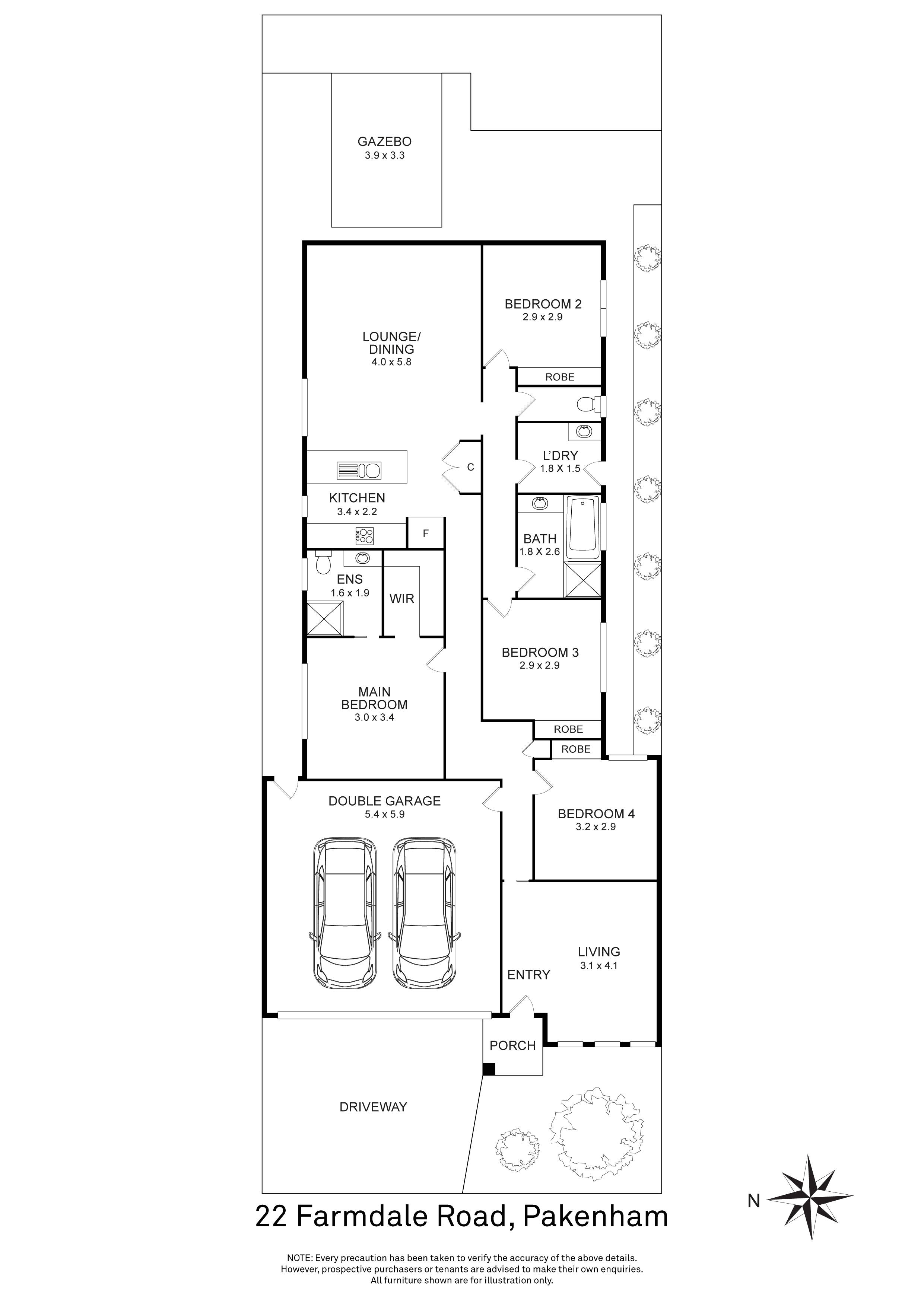 22 Farmdale Road, Pakenham, VIC 3810 - Thumbnail 1 - 31/07/2024
