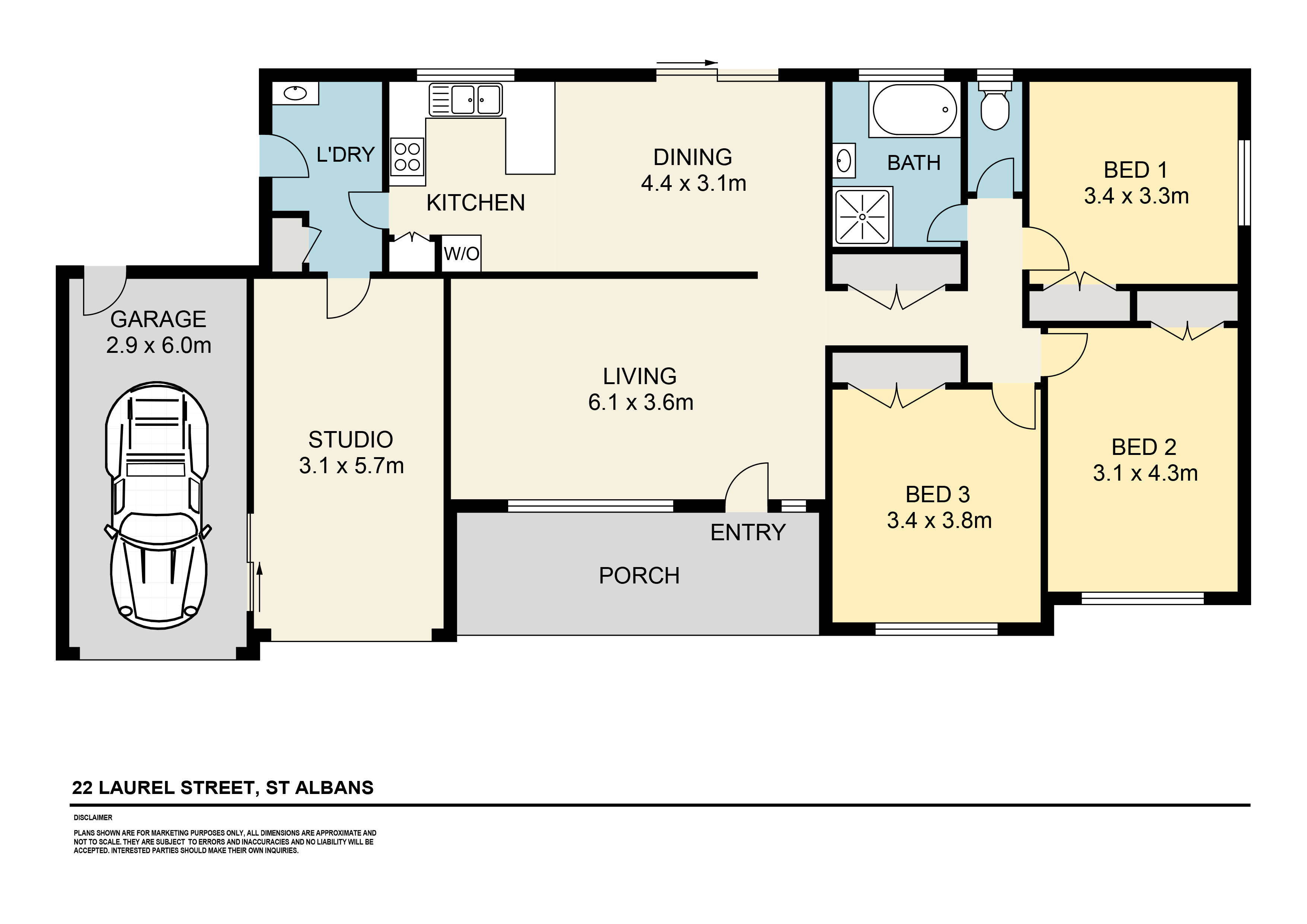 22 Laurel Street, St Albans, VIC 3021 - Thumbnail 1 - 23/08/2022