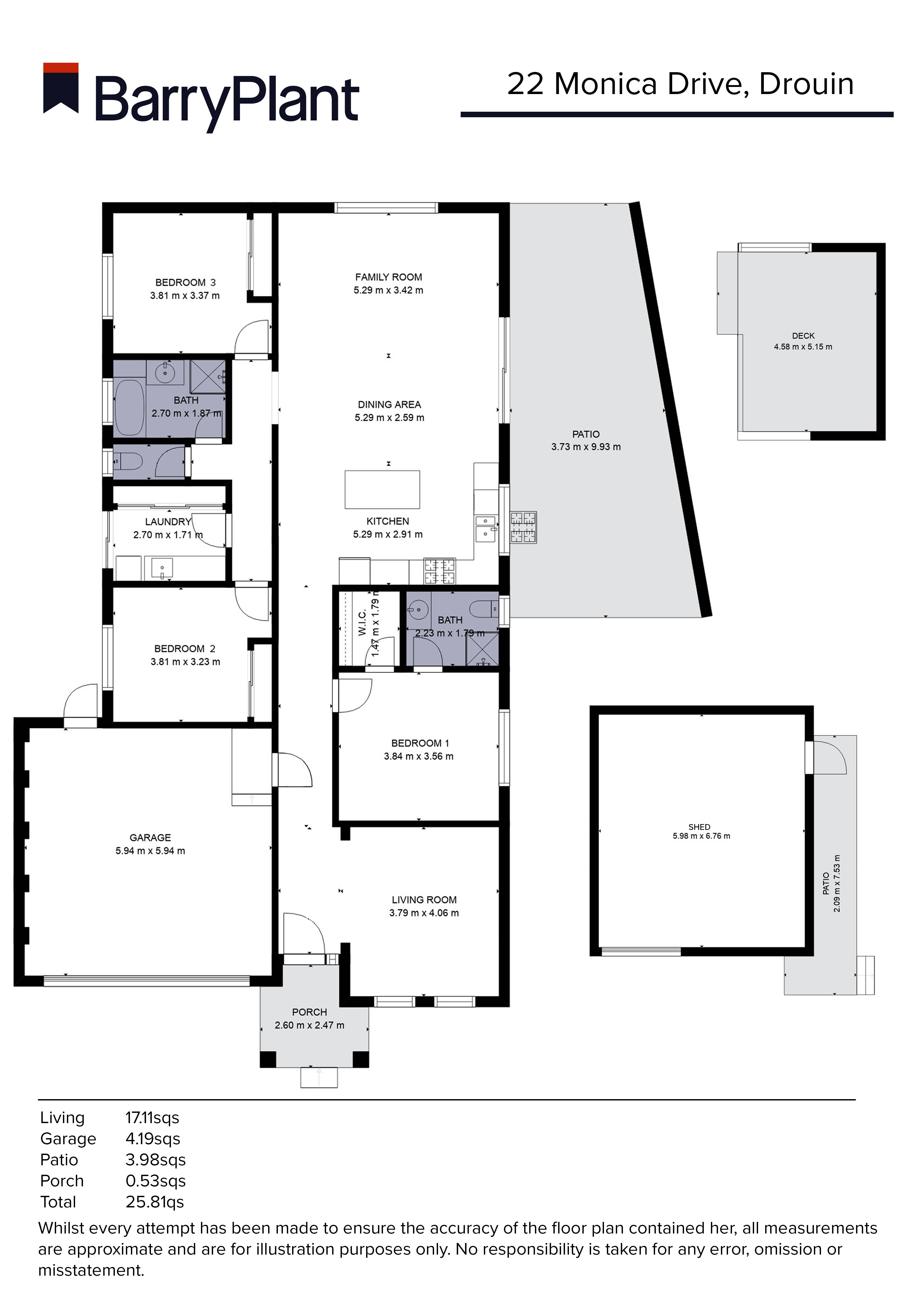 22 Monica Drive, Drouin, VIC 3818 - Thumbnail 1 - 30/01/2023