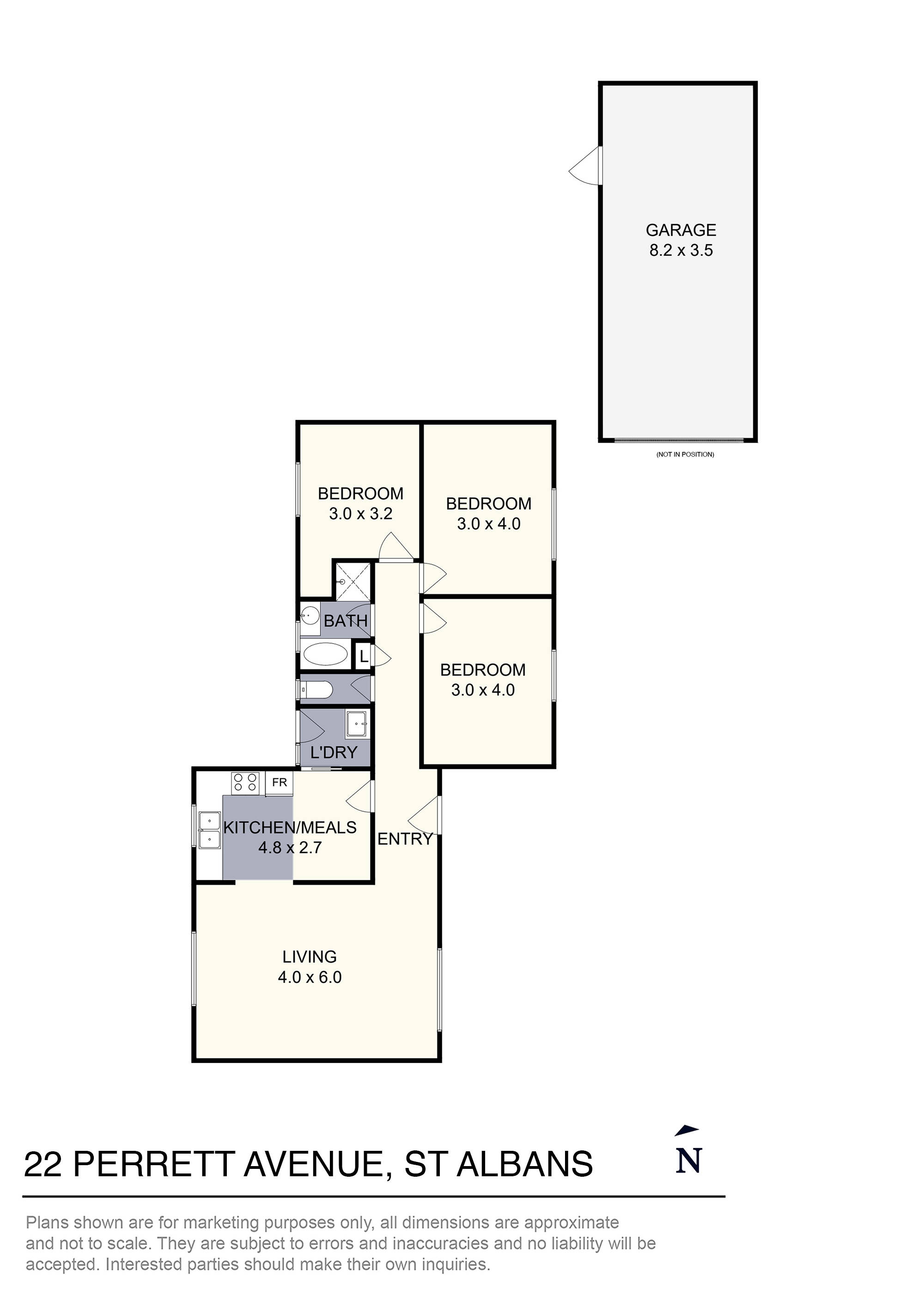 22 Perrett Avenue, St Albans, VIC 3021 - Thumbnail 1 - 03/08/2026