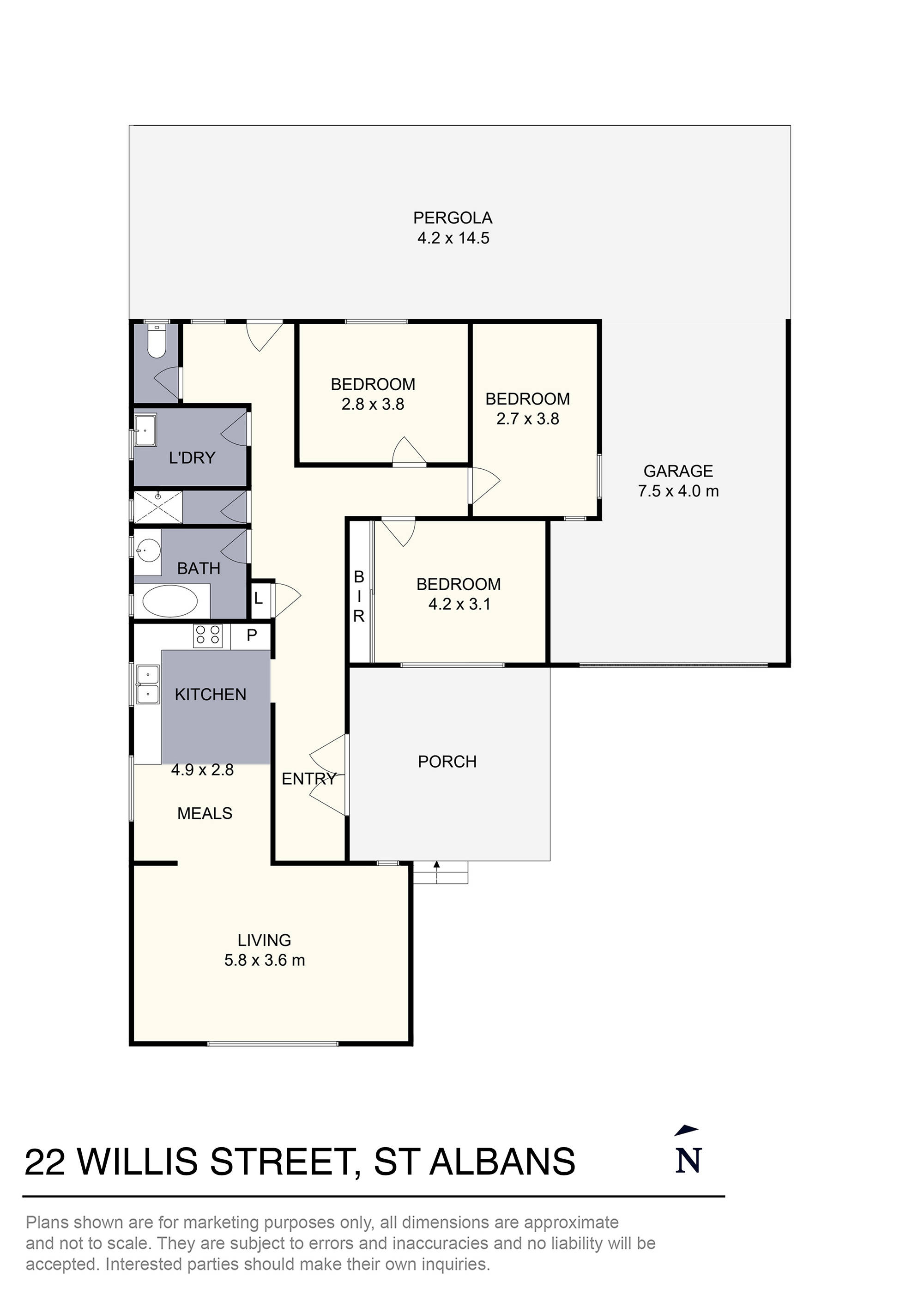 22 Willis Street, St Albans, VIC 3021 - Thumbnail 1 - 10/08/2026