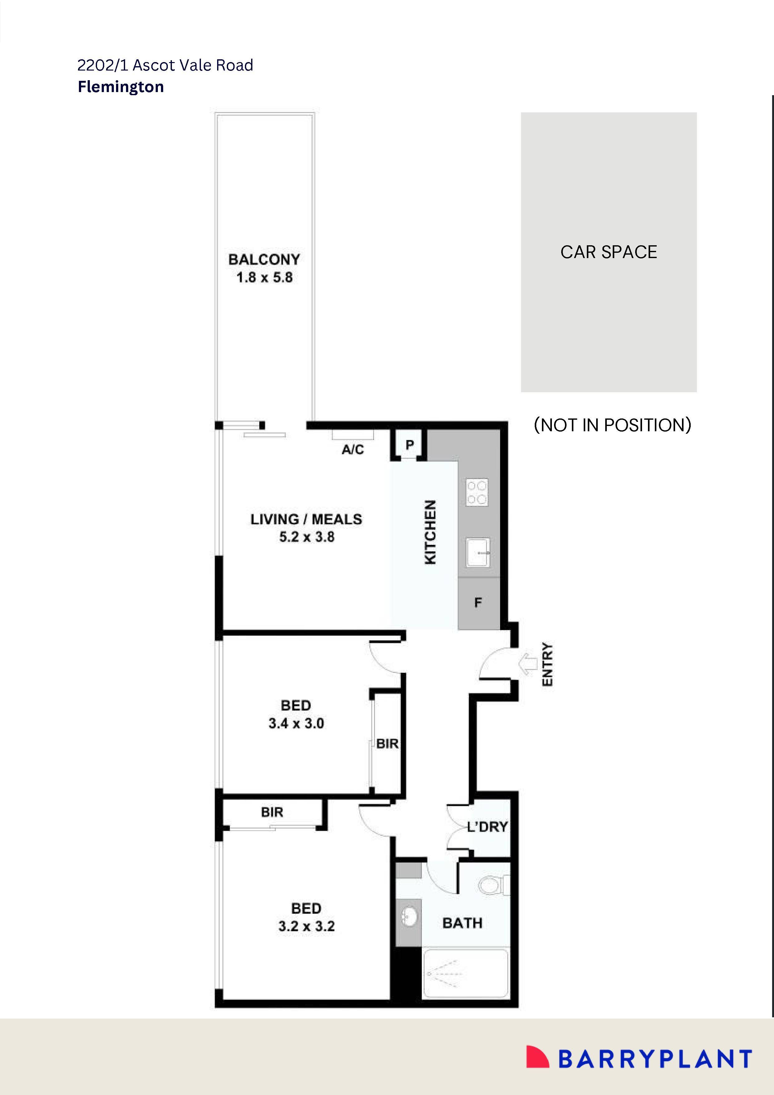 2202/1 Ascot Vale Road, Flemington, VIC 3031 - Thumbnail 1 - 25/07/2025