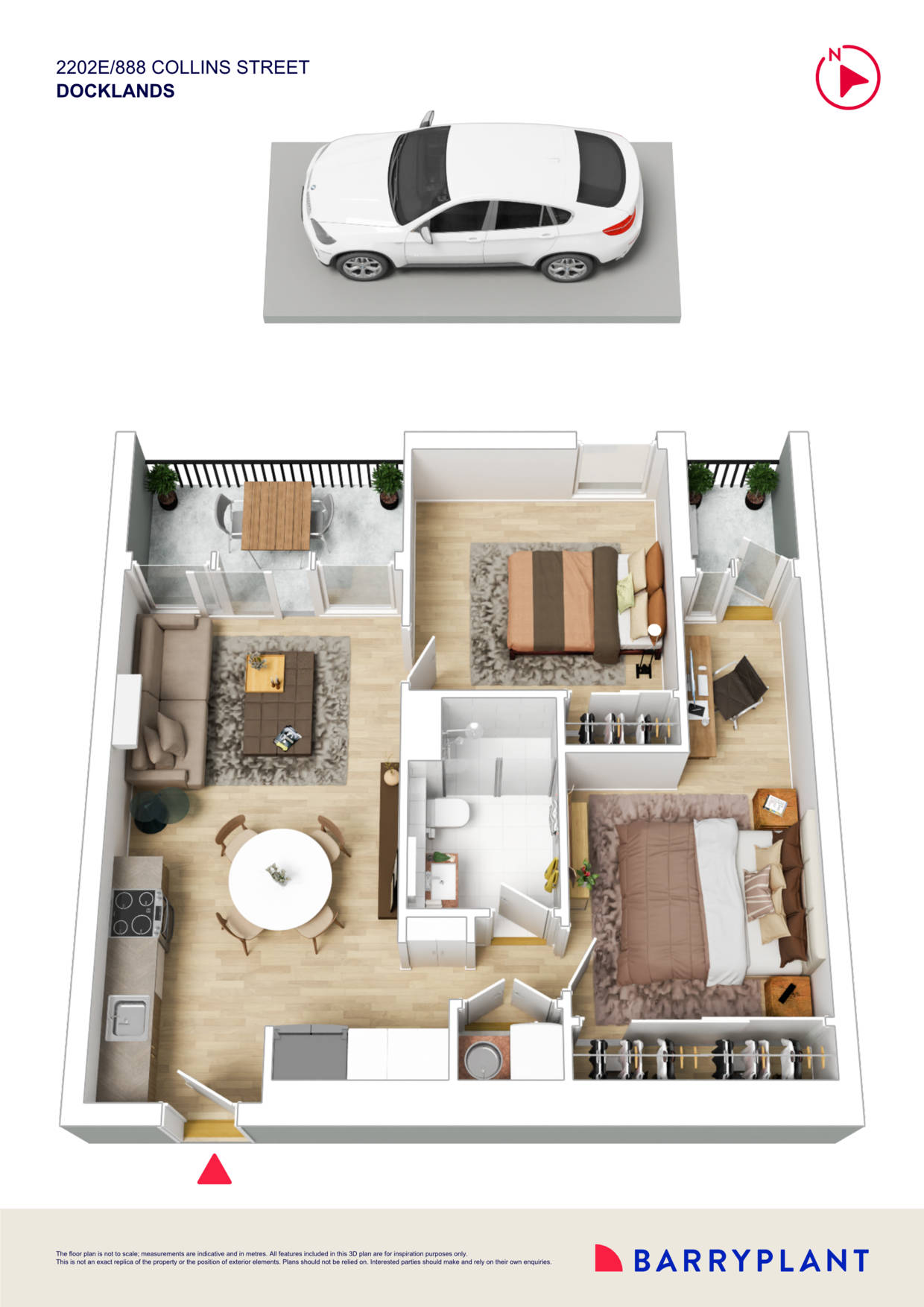 2202E/888 Collins Street, Docklands, VIC 3008 - Thumbnail 1 - 05/03/2026