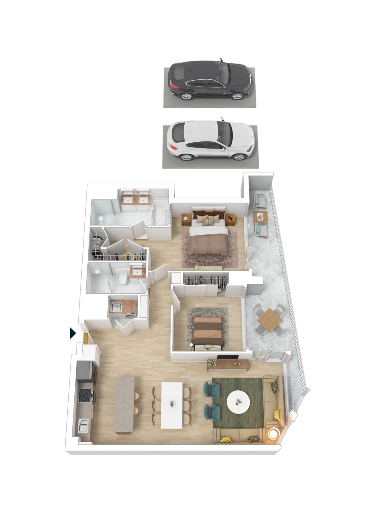 2203/100 Lorimer Street, Docklands, VIC 3008 - Thumbnail 1 - 04/03/2022