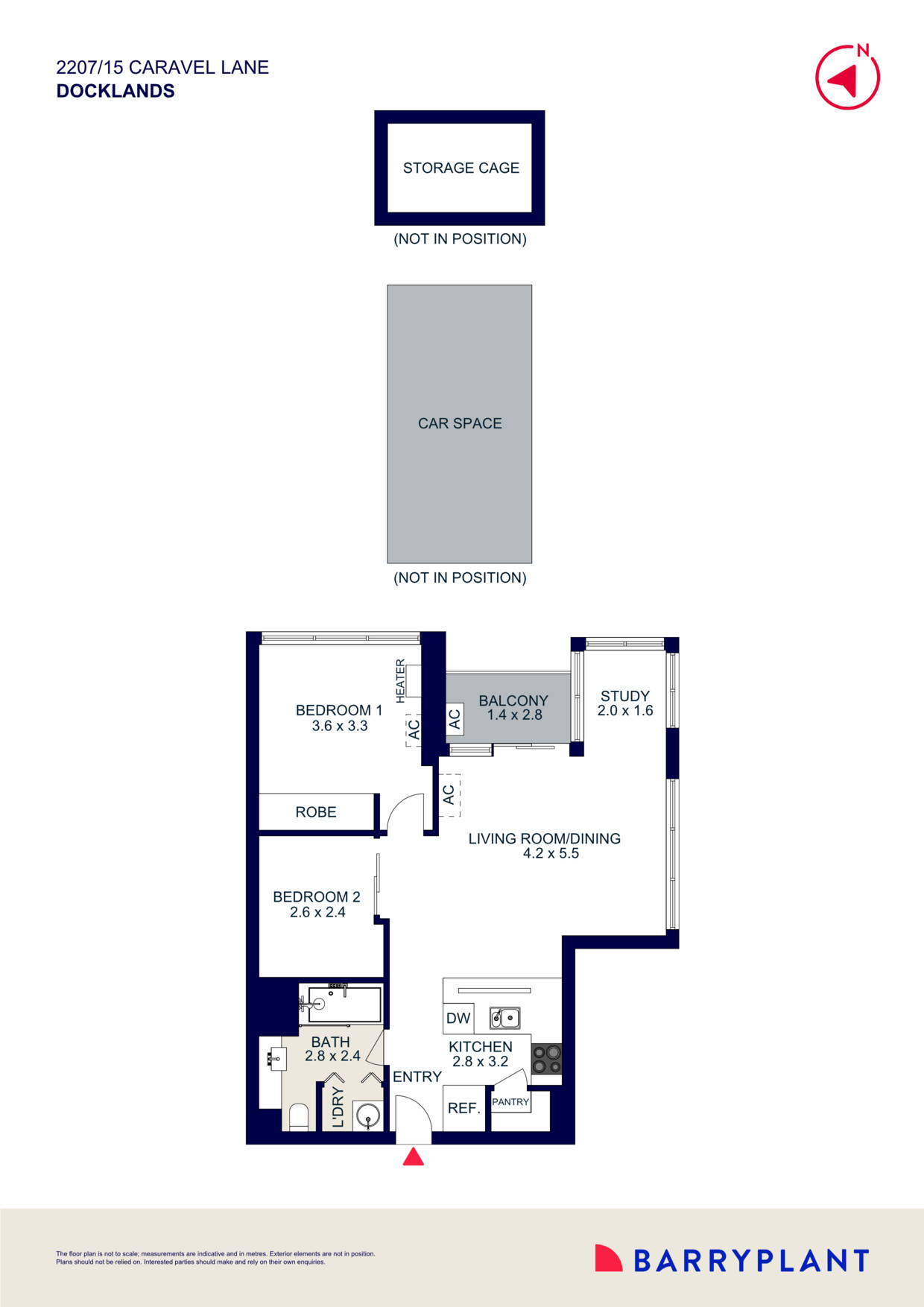 2207/15 Caravel Lane, Docklands, VIC 3008 - Thumbnail 1 - 24/09/2024