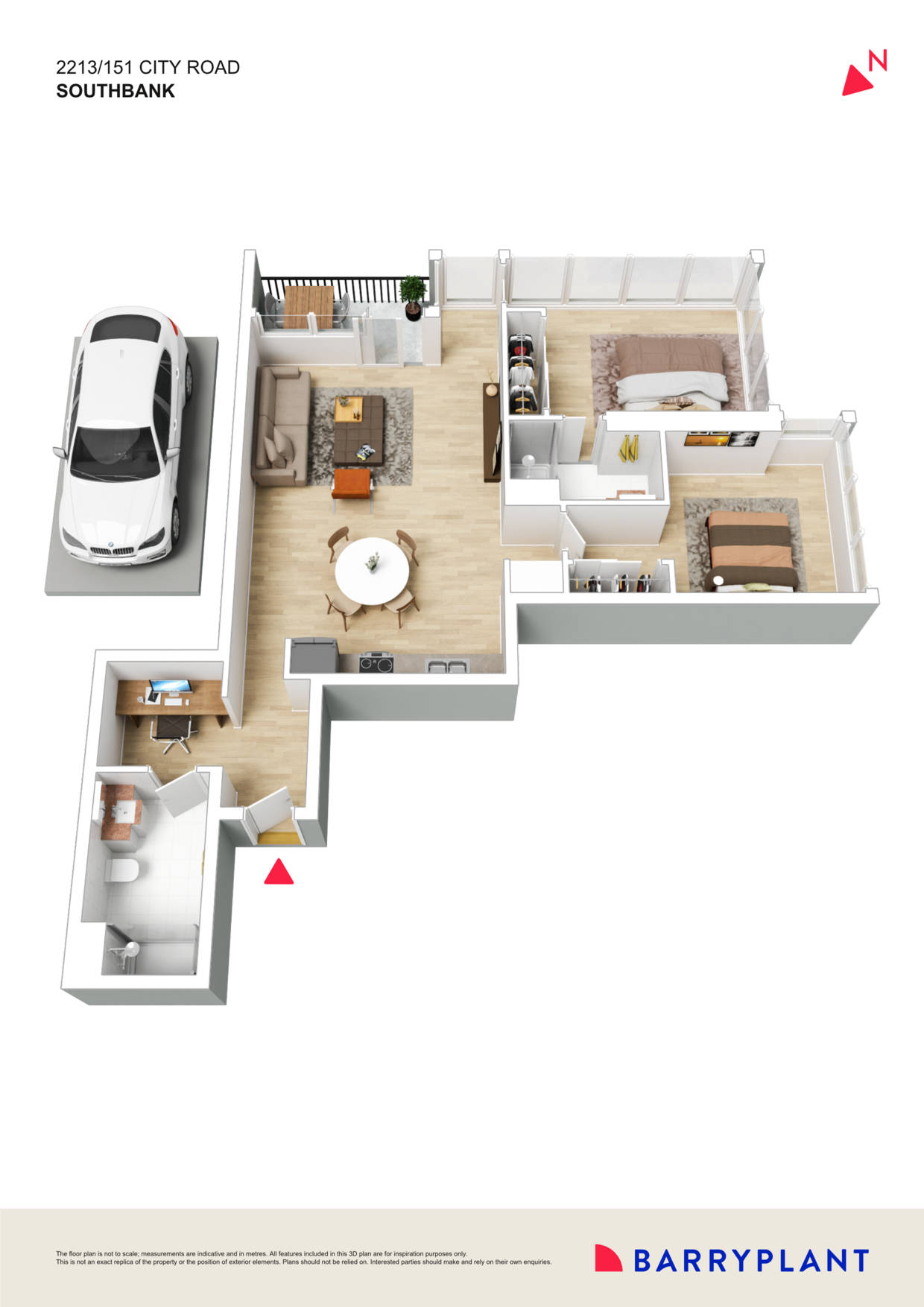 2213/151 City Road, Southbank, VIC 3006 - Thumbnail 1 - 09/01/2024