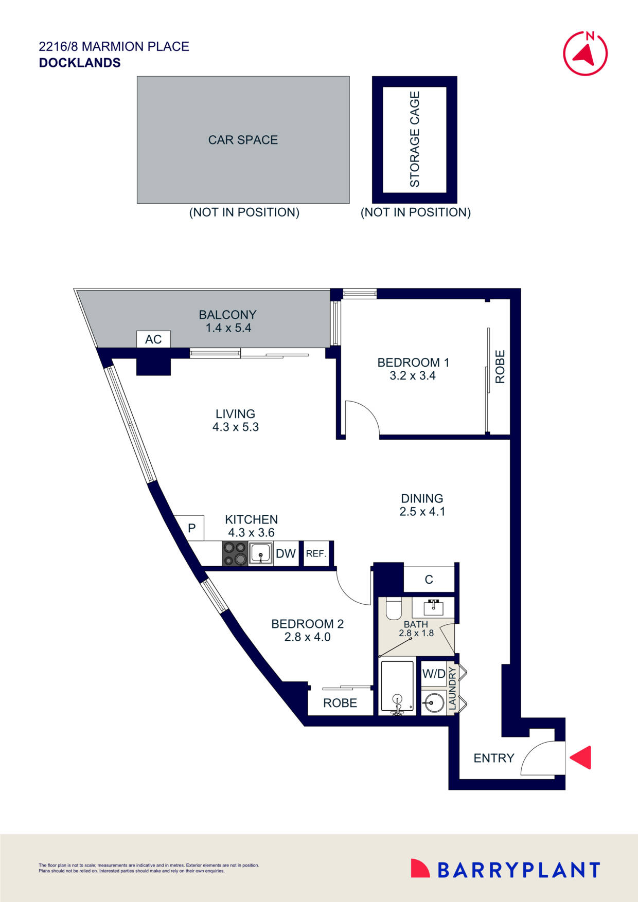 2216/8 Marmion Place, Docklands, VIC 3008 - Thumbnail 1 - 06/08/2025