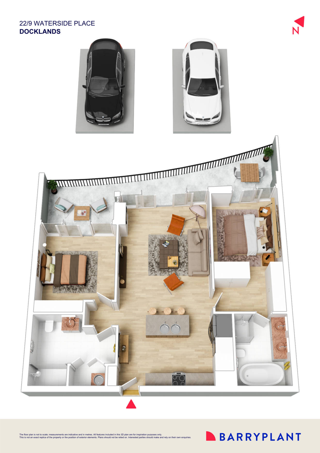 22M/9 Waterside Place, Docklands, VIC 3008 - Thumbnail 1 - 01/03/2024