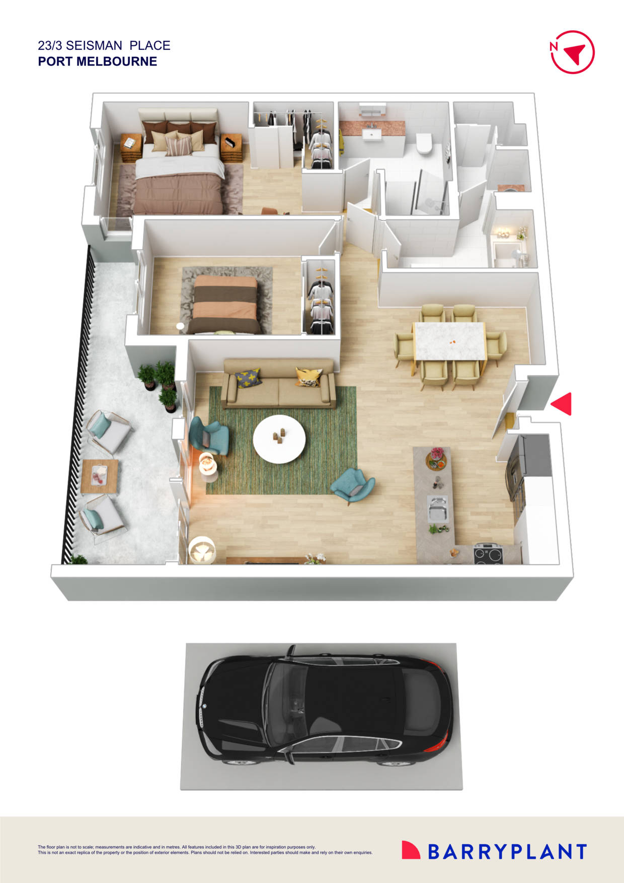 23/3 Seisman Place, Port Melbourne, VIC 3207 - Thumbnail 1 - 21/01/2025