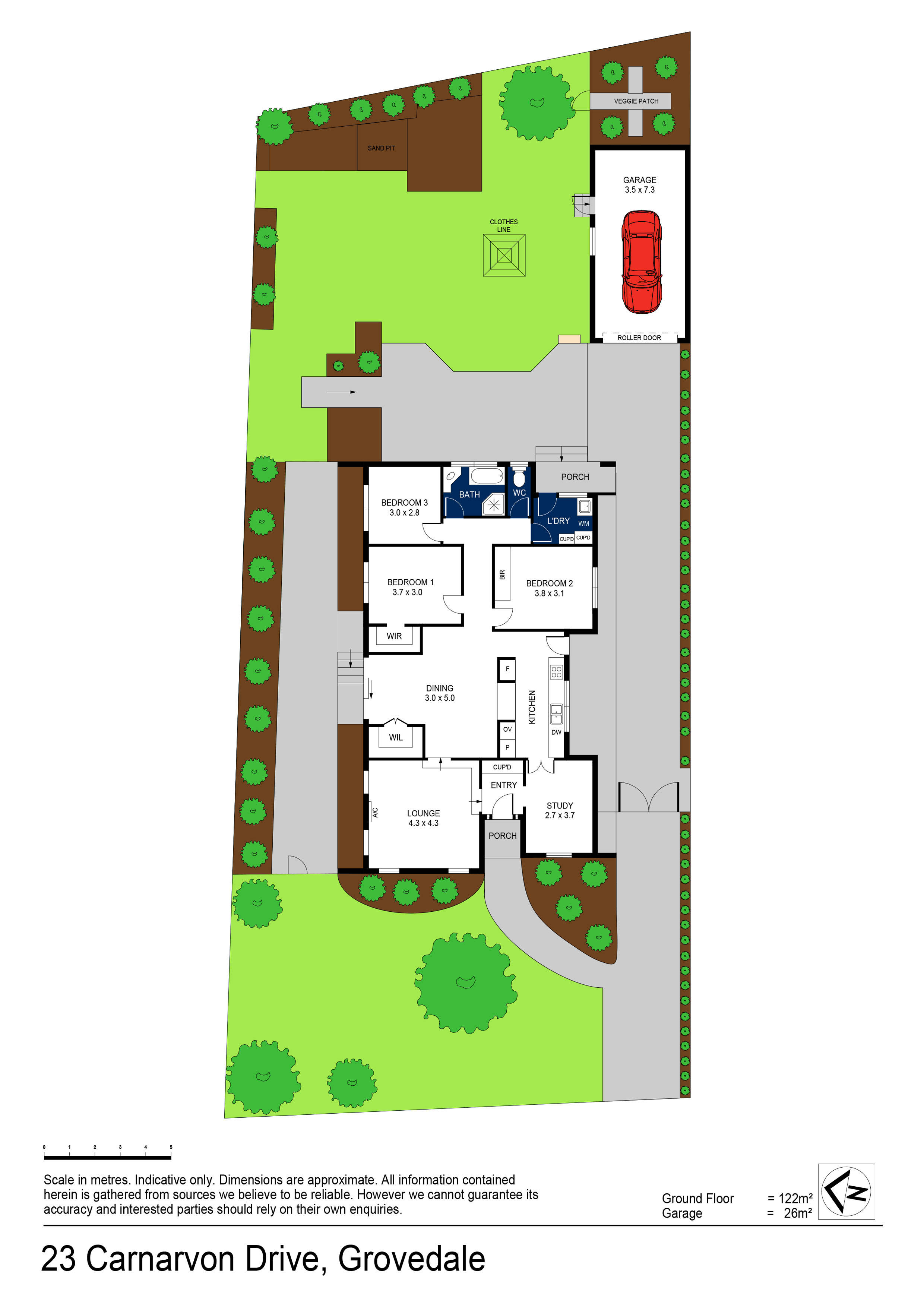 23 Carnarvon Drive, Grovedale, VIC 3216 - Thumbnail 1 - 06/11/2023