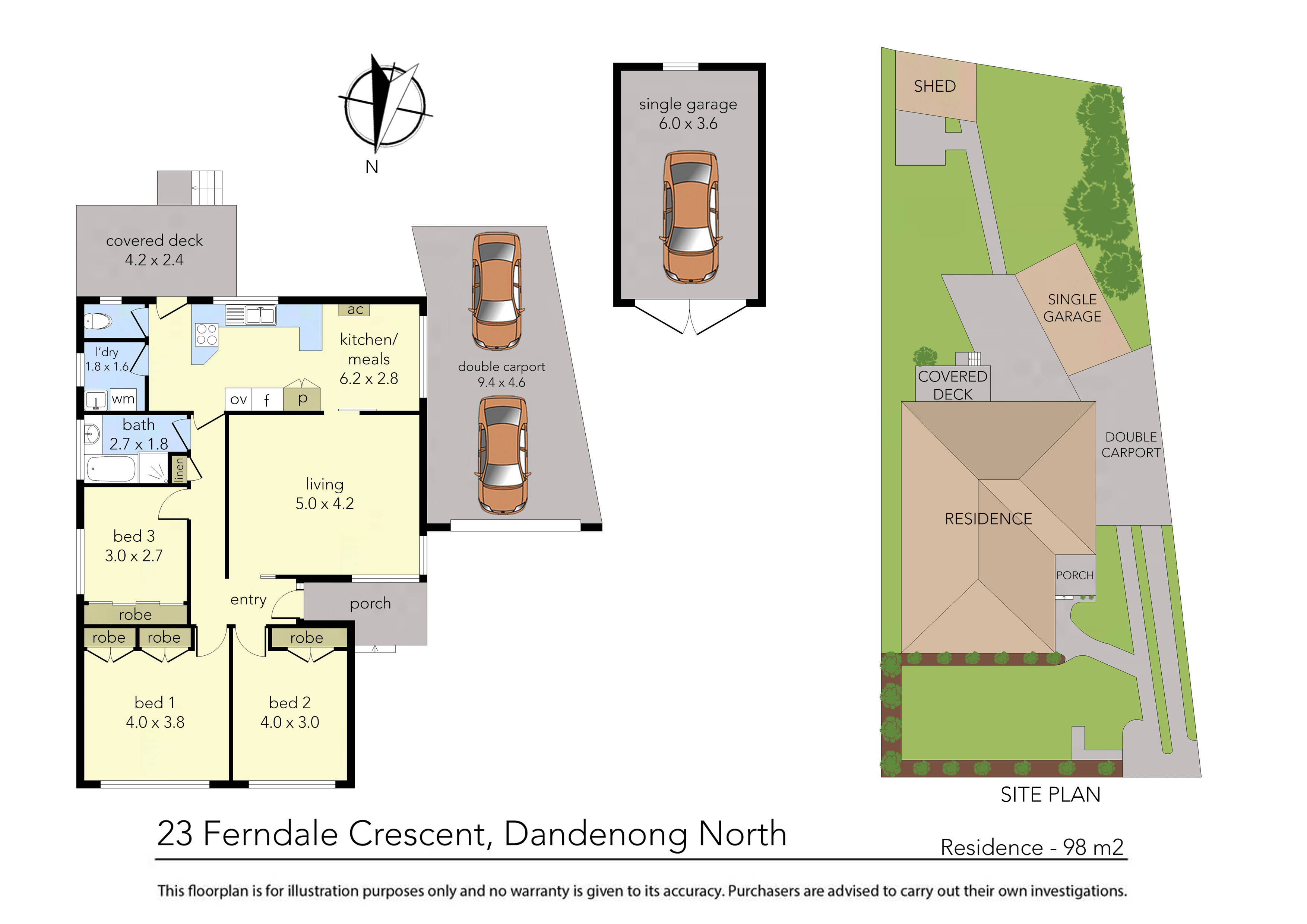 23 Ferndale Crescent, Dandenong North, VIC 3175 - Thumbnail 1 - 31/10/2024