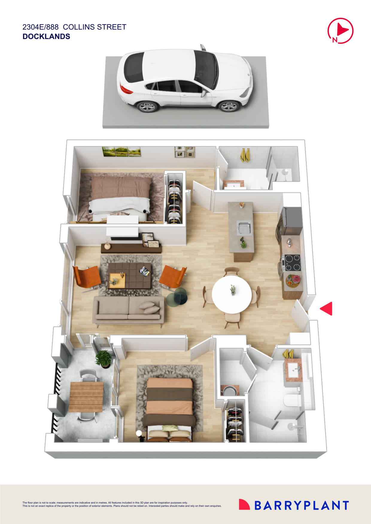 2304E/888 Collins Street, Docklands, VIC 3008 - Thumbnail 1 - 23/06/2026