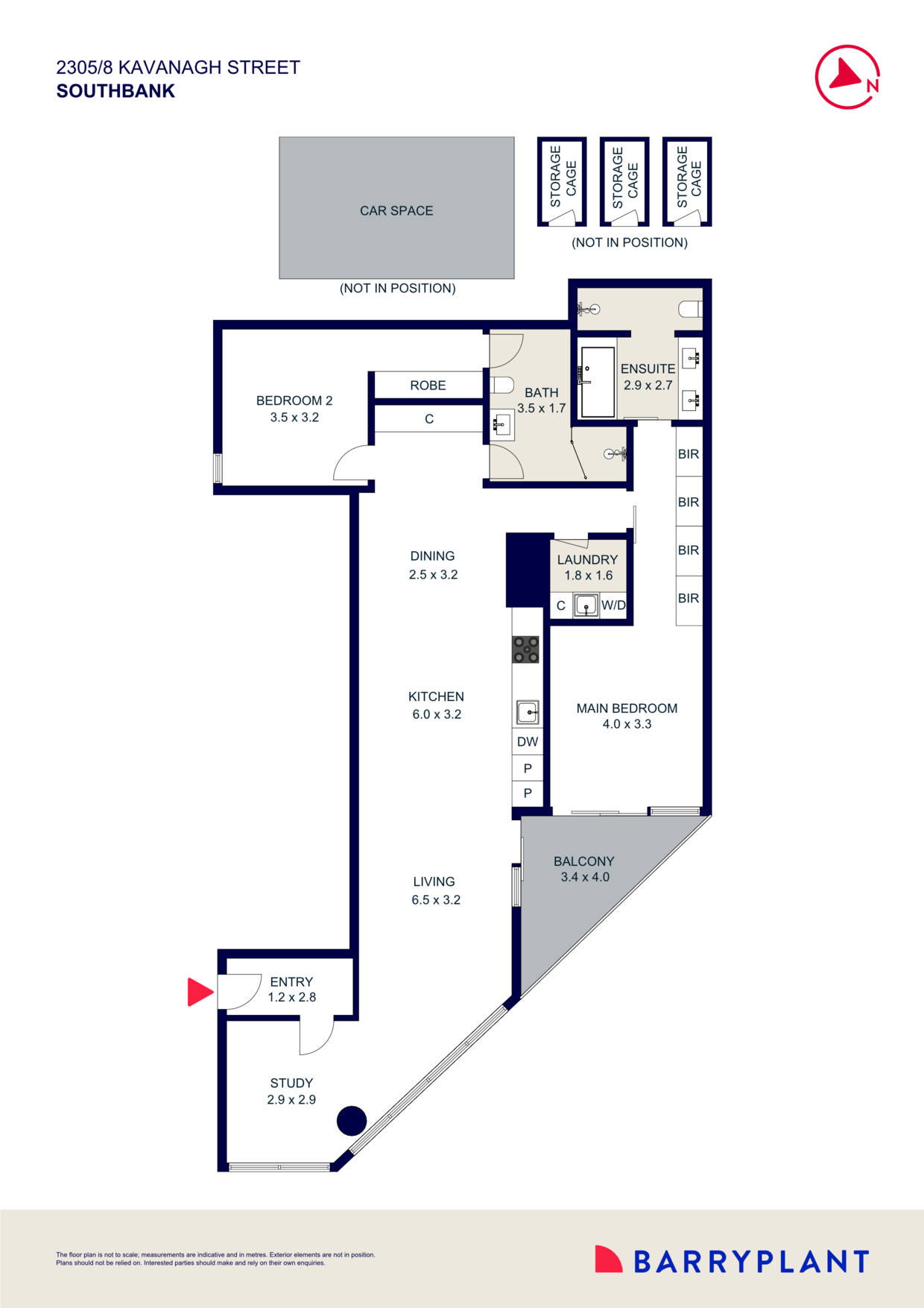 2305/8 Kavanagh Street, Southbank, VIC 3006 - Thumbnail 1 - 10/06/2025