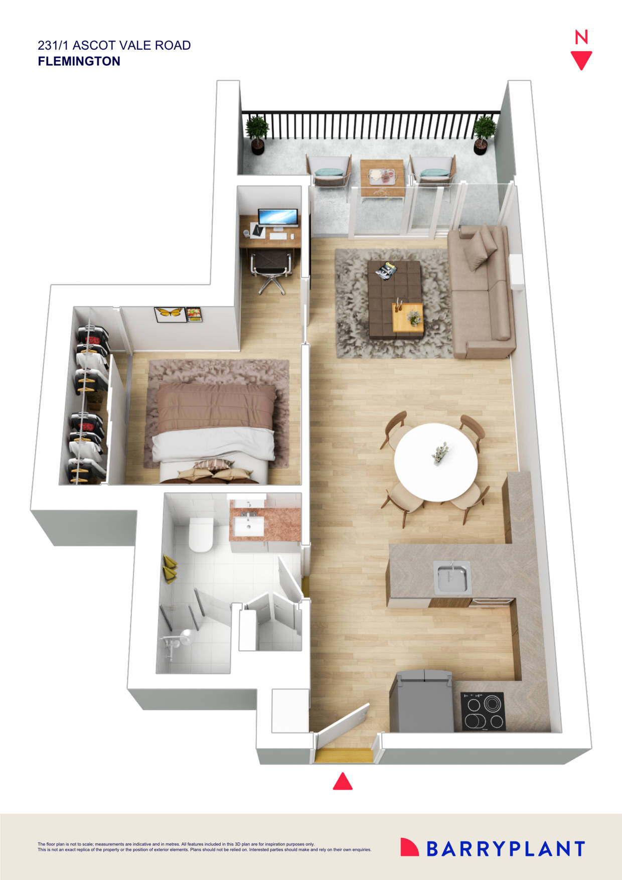 231/1 Ascot Vale Road, Flemington, VIC 3031 - Thumbnail 1 - 14/06/2024