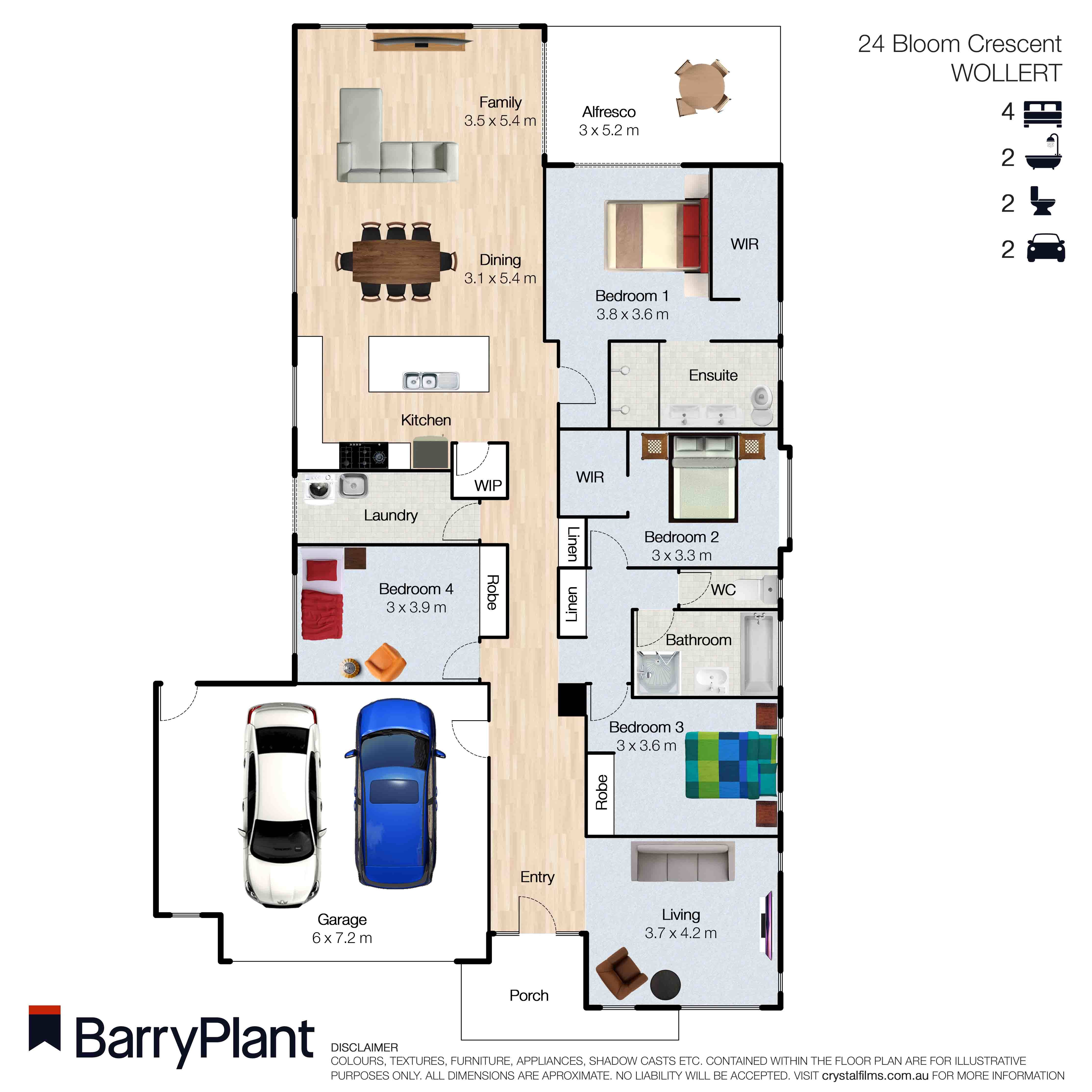 24 Bloom Crescent, Wollert, VIC 3750 - Thumbnail 1 - 22/05/2025