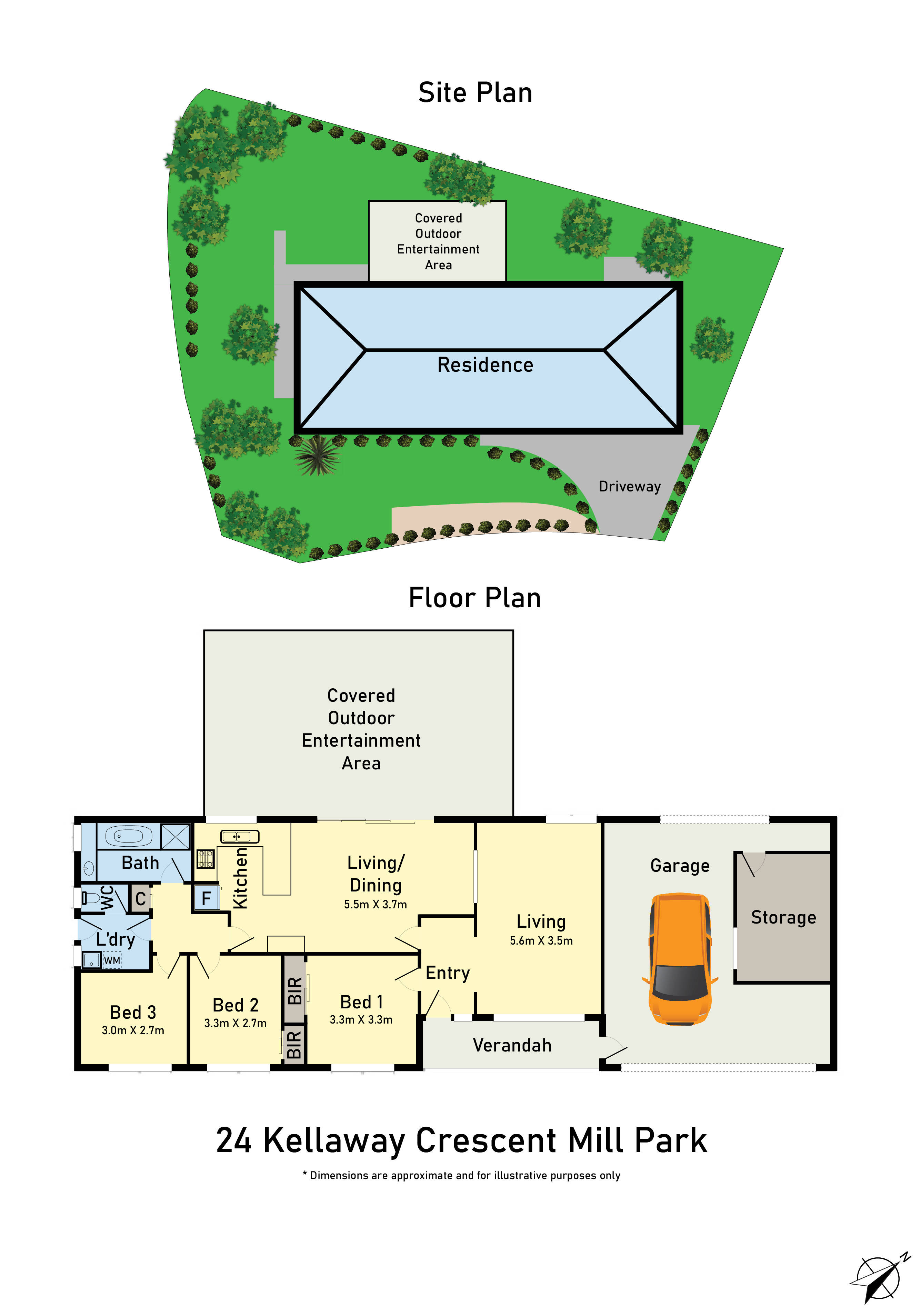 24 Kellaway Crescent, Mill Park, VIC 3082 - Thumbnail 1 - 07/02/2024