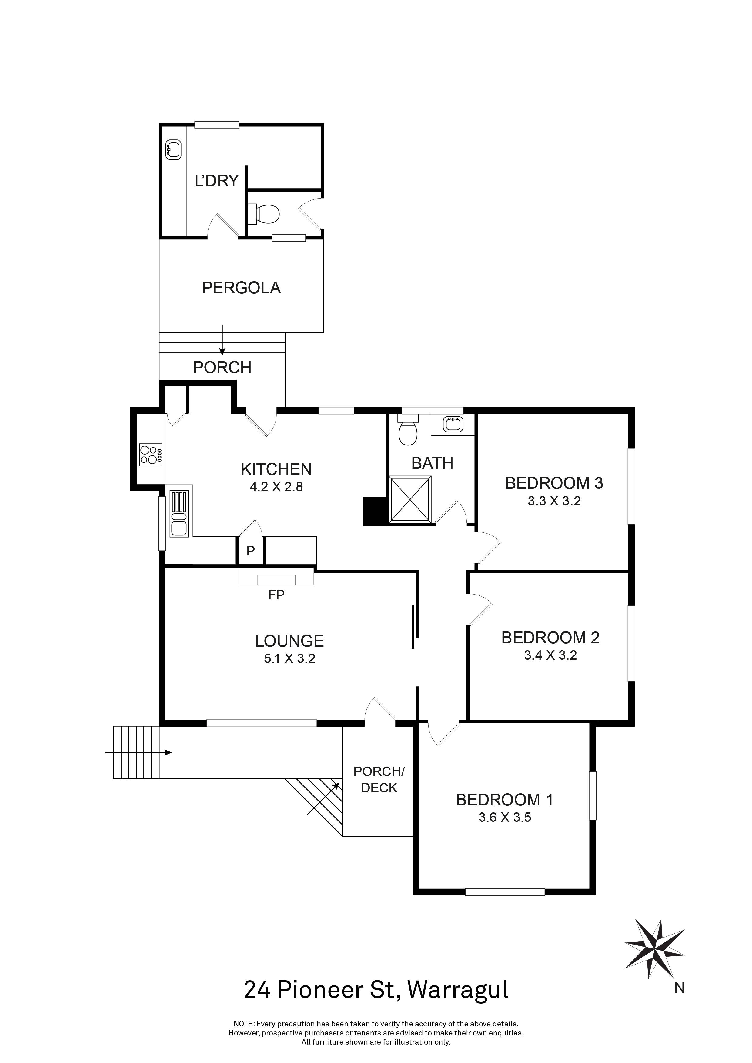 24 Pioneer Street, Warragul, VIC 3820 - Thumbnail 1 - 22/04/2025