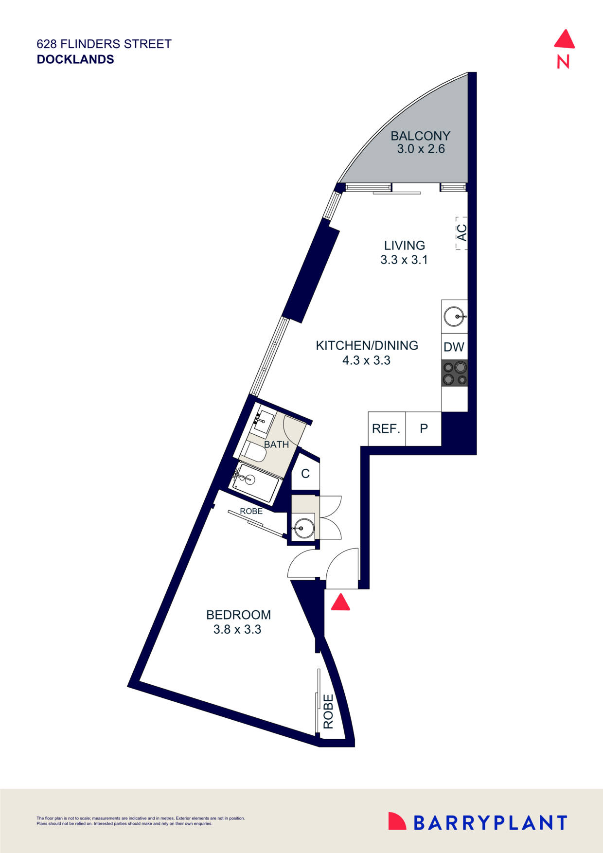 2401/628 Flinders Street, Docklands, VIC 3008 - Thumbnail 1 - 11/06/2024